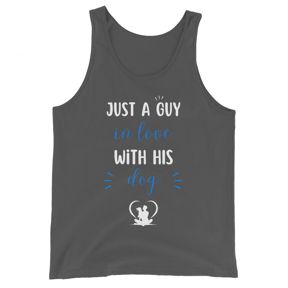 Just a Boy in Love with His Dog Men's Tank Top