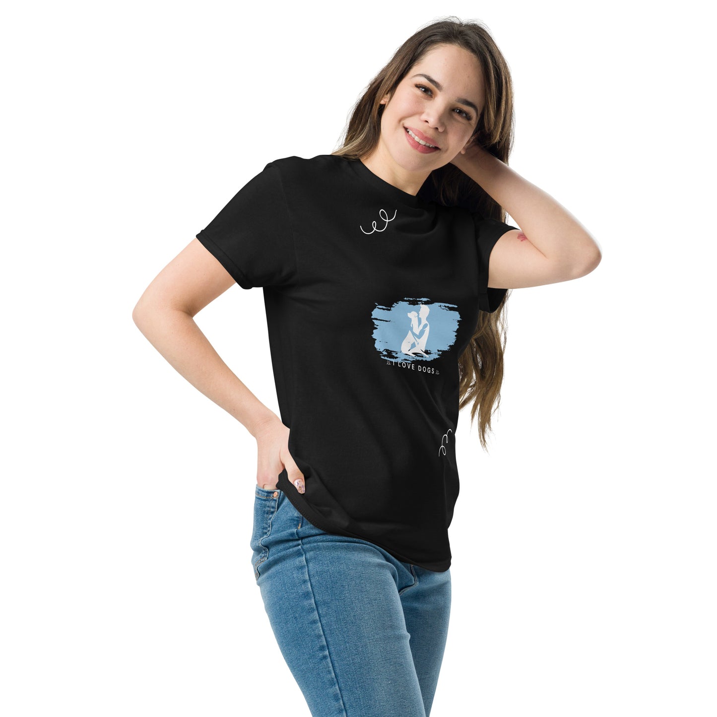 Unisex I Love Dogs classic tee