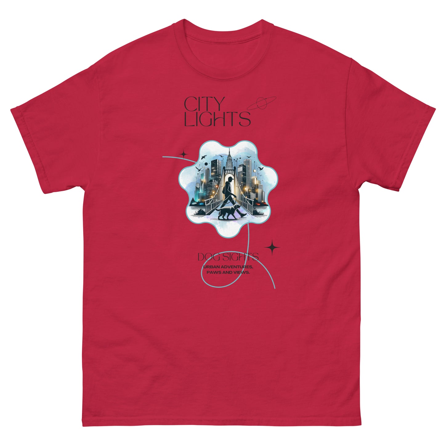 City Light Dog Sights Unisex Classic Tee