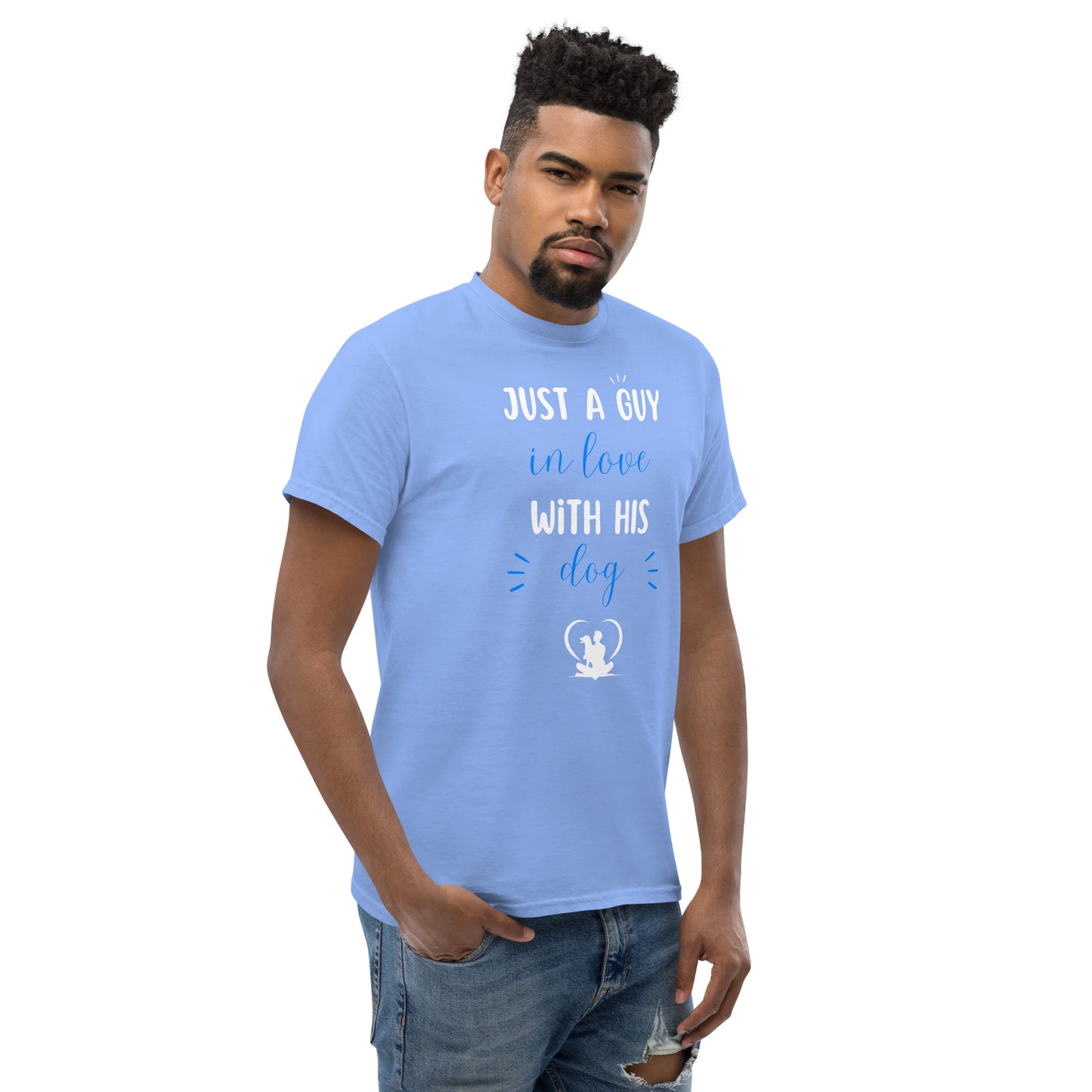 Just a Boy in Love with His Dog Classic Tee