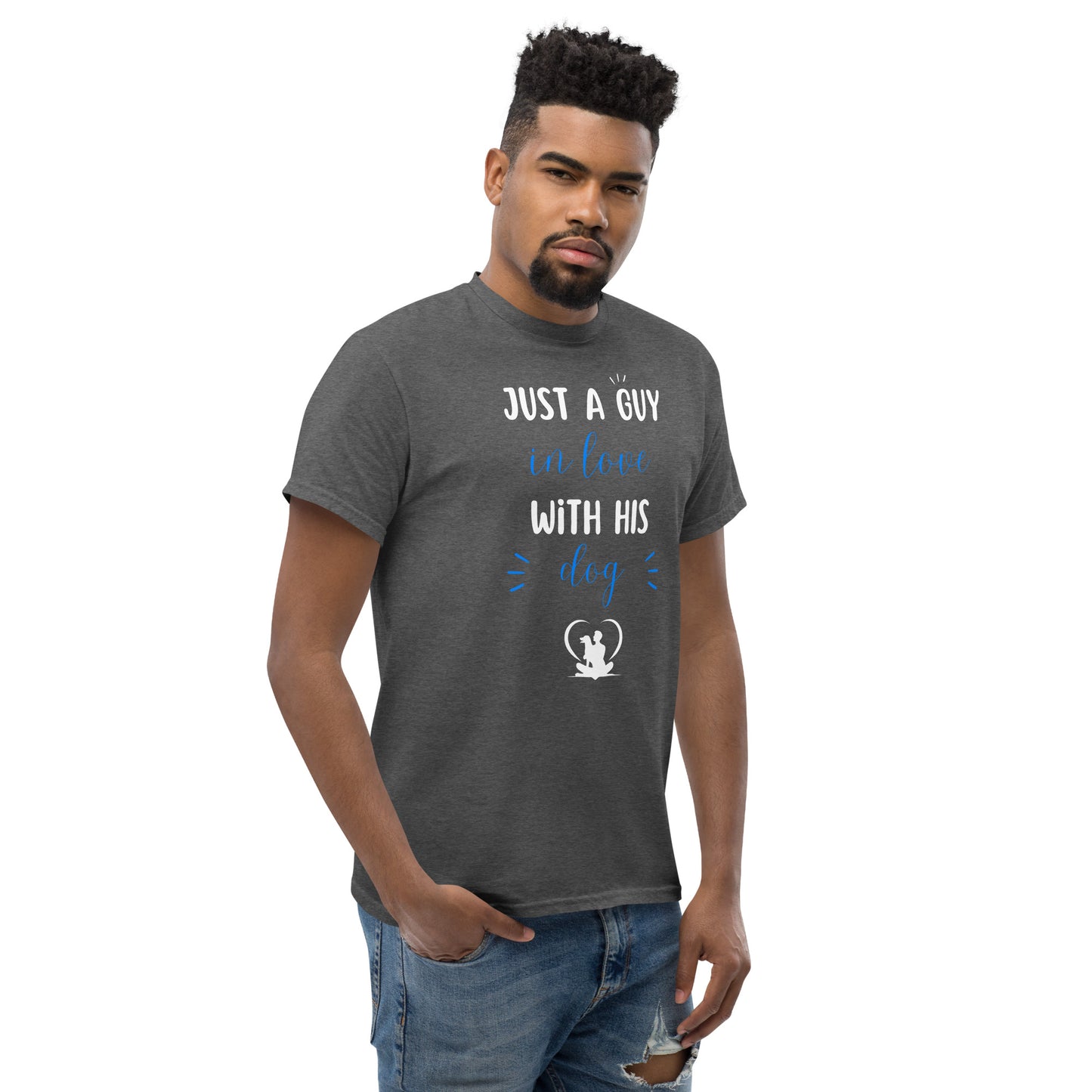 Just a Boy in Love with His Dog Classic Tee
