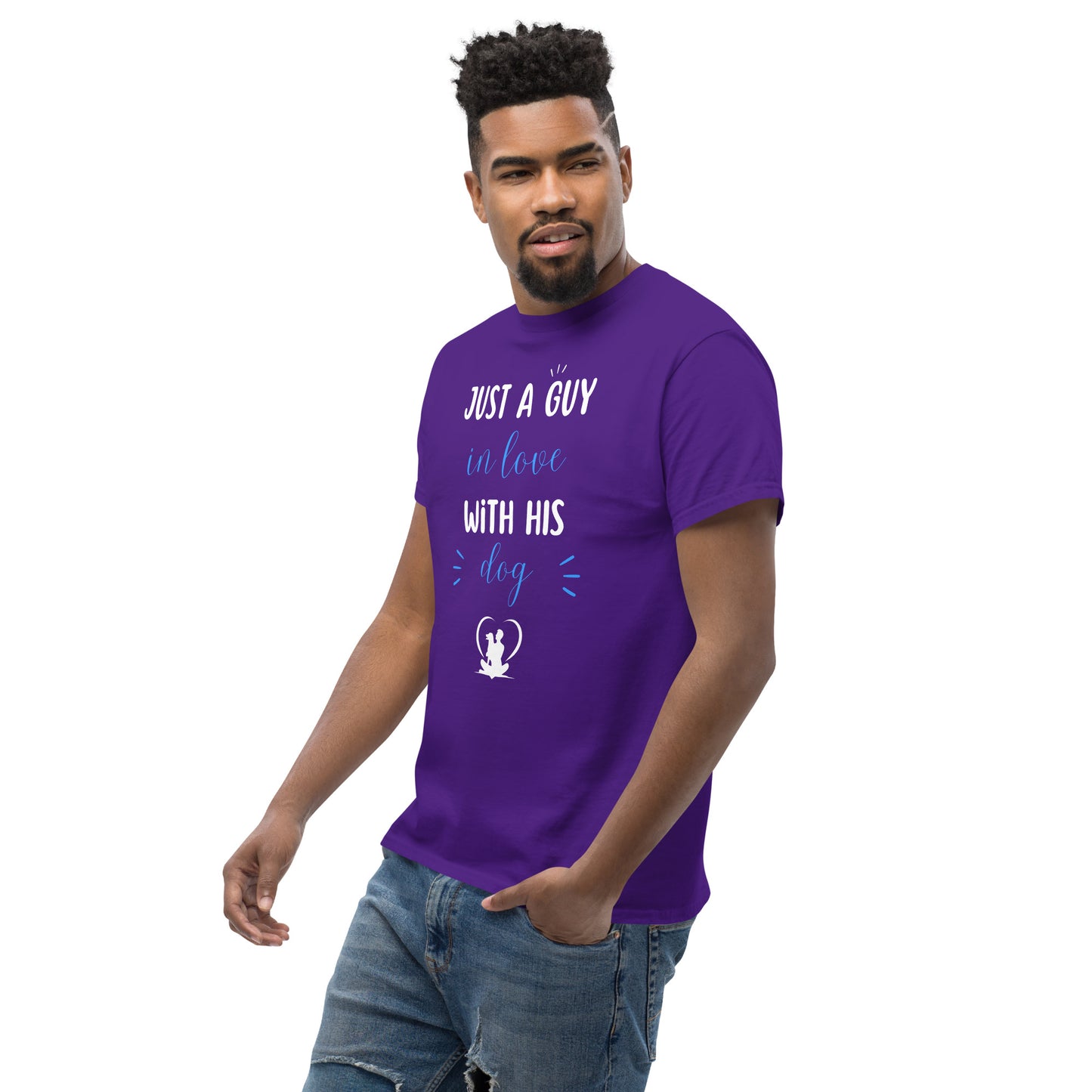 Just a Boy in Love with His Dog Classic Tee