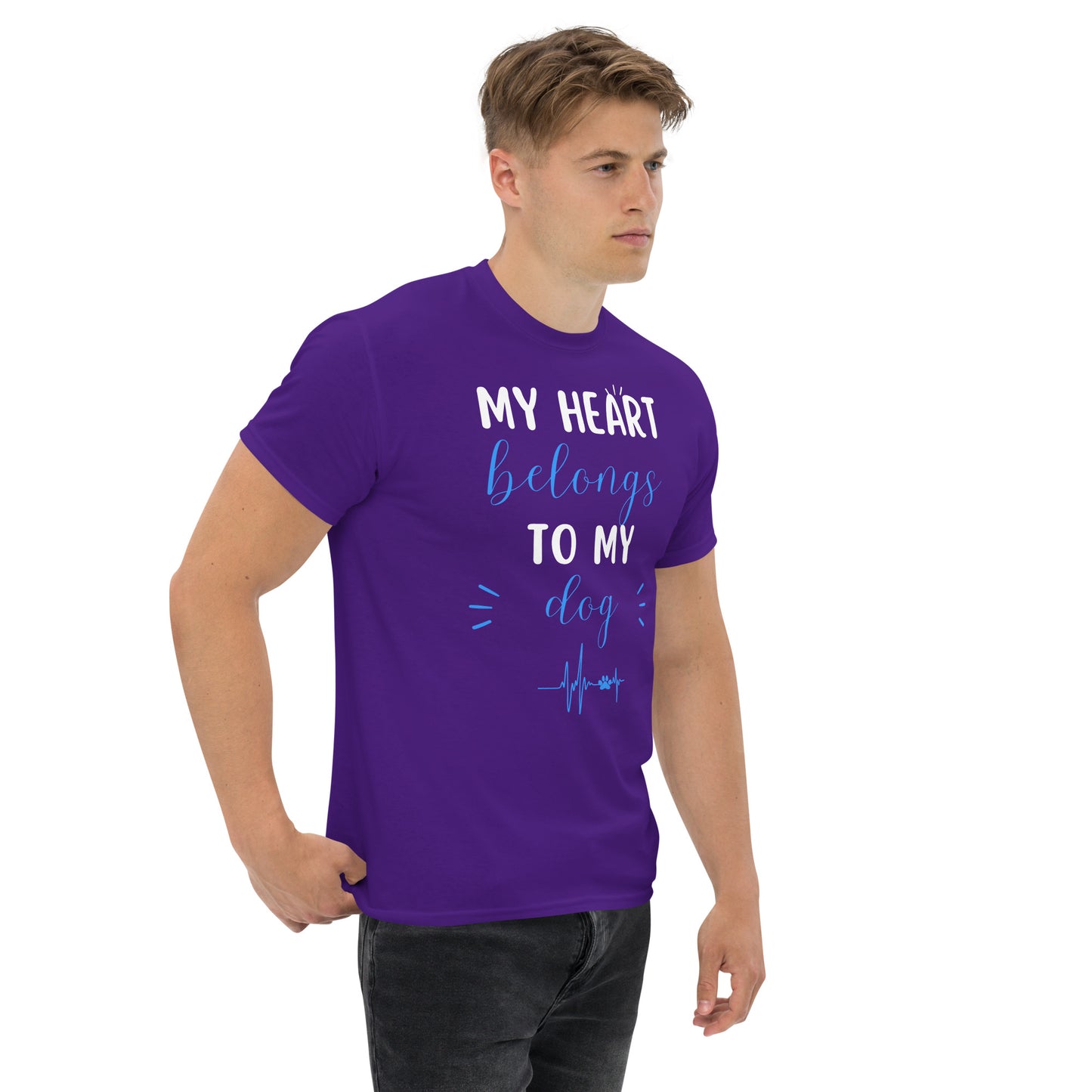 My Heart Belongs to My Dog Unisex Classic Tee