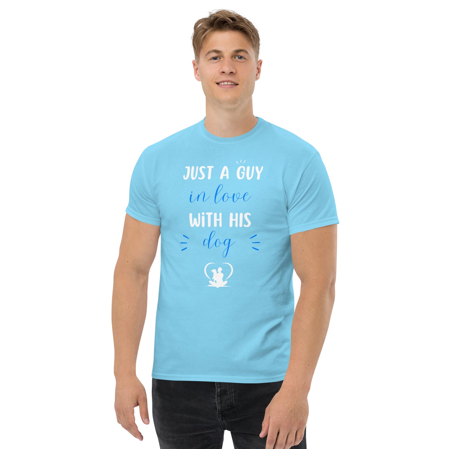 Just a Boy in Love with His Dog Classic Tee