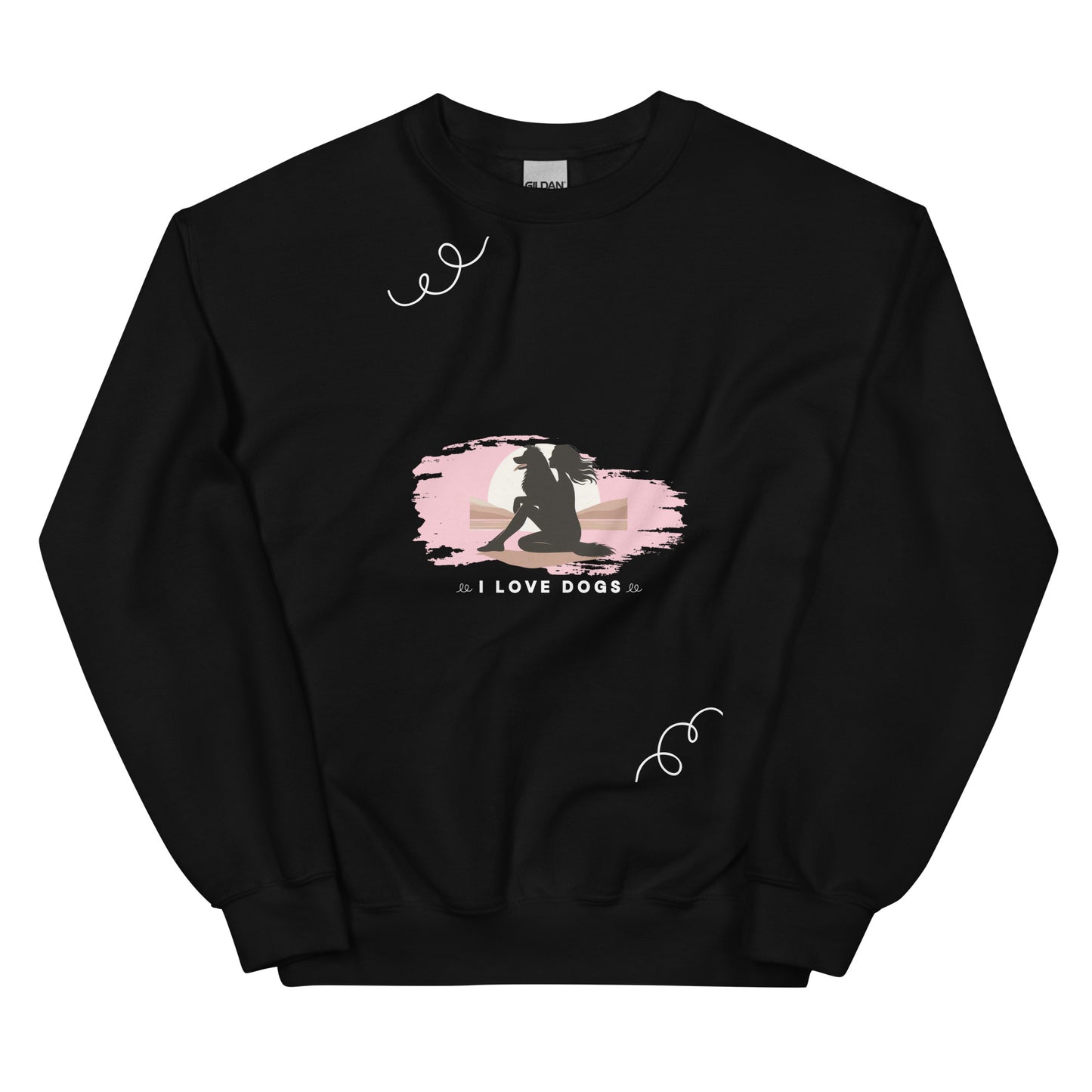 Unisex I Love Dogs Sweatshirt