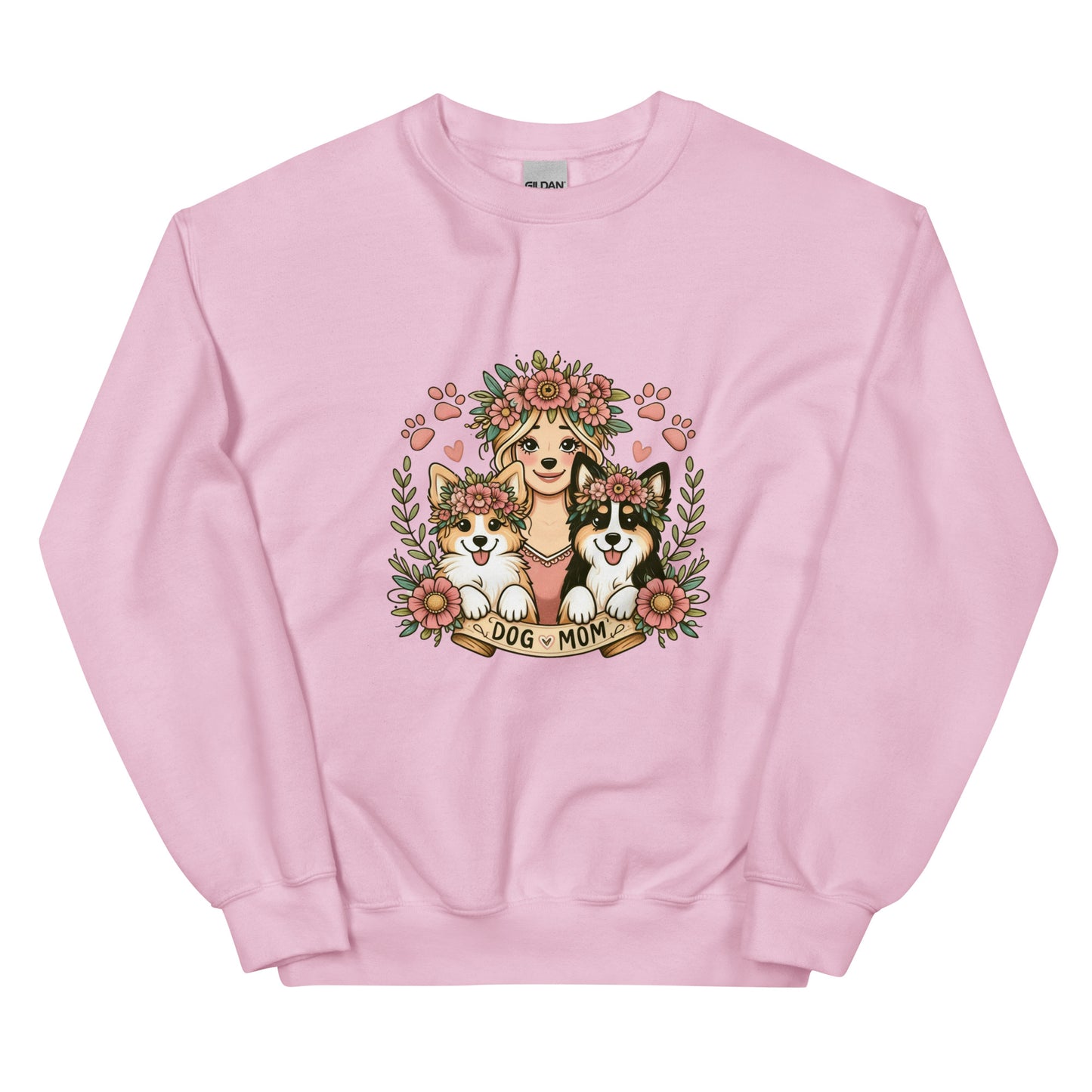 Dog Mom Woman Sweatshirt