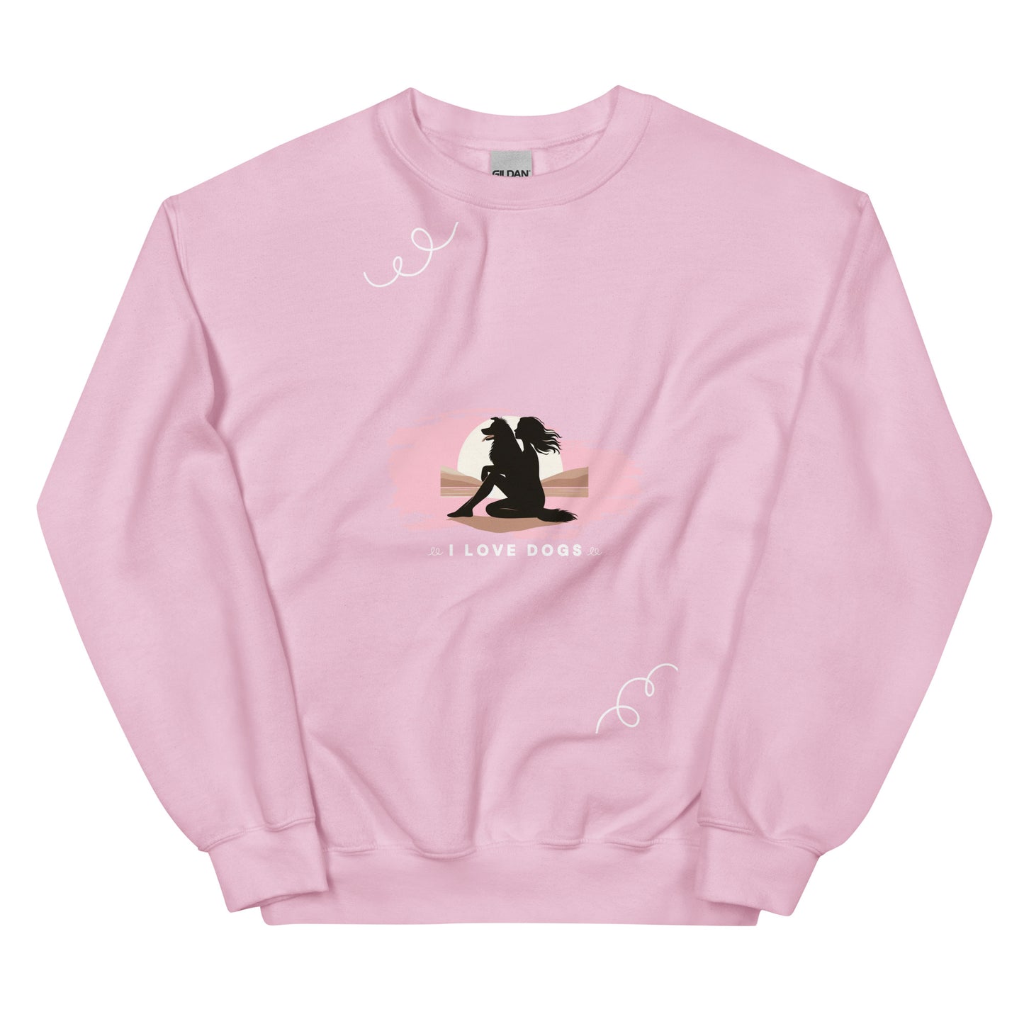Unisex I Love Dogs Sweatshirt