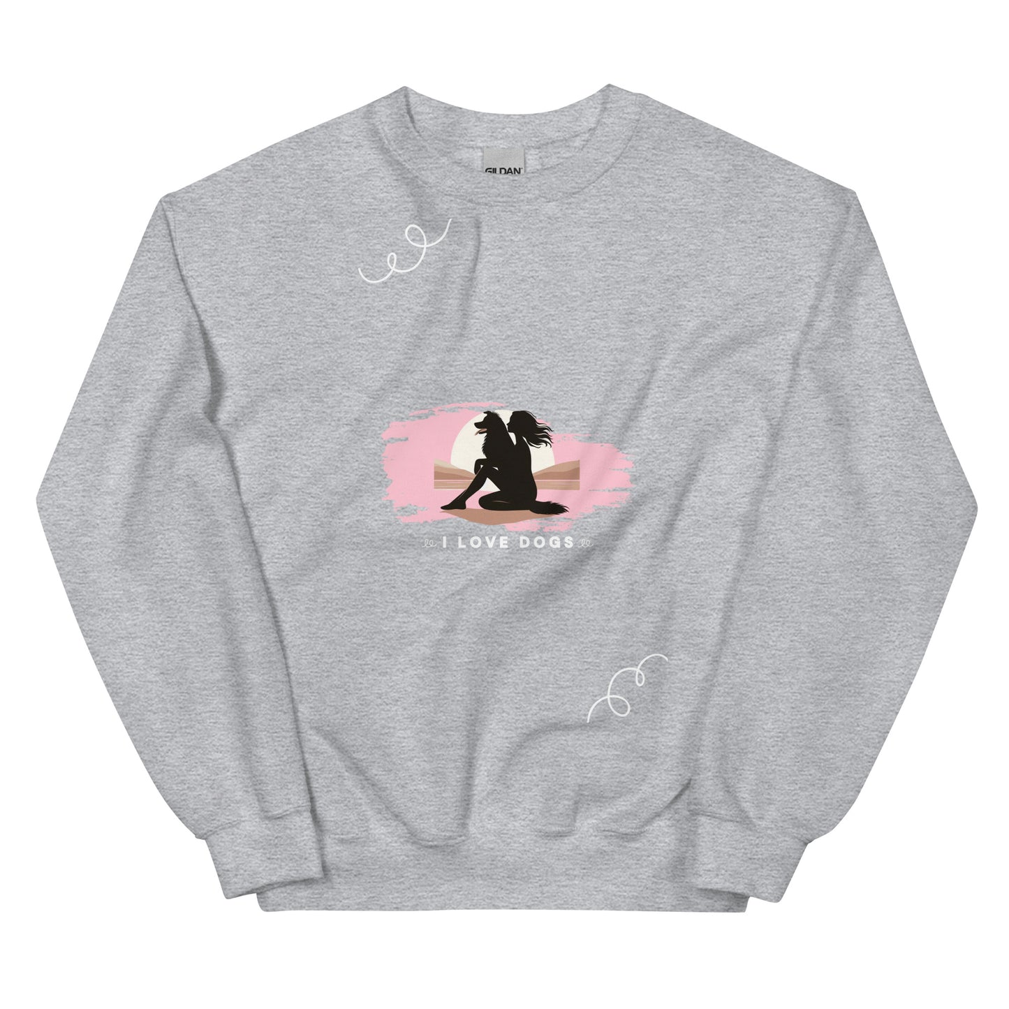 Unisex I Love Dogs Sweatshirt