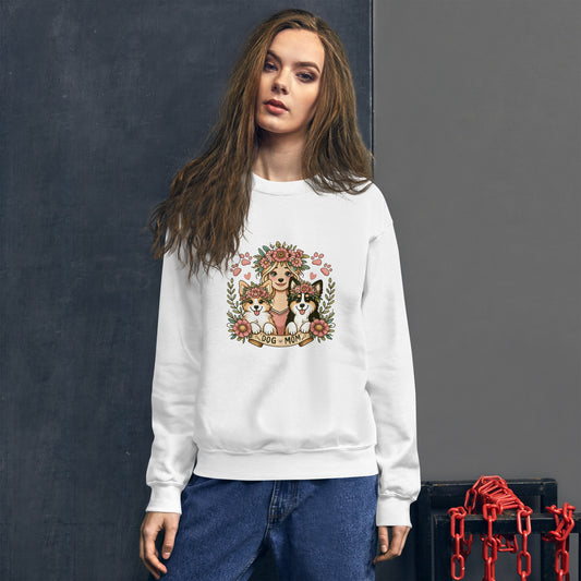 Sudadera de mujer con diseño de mamá perra