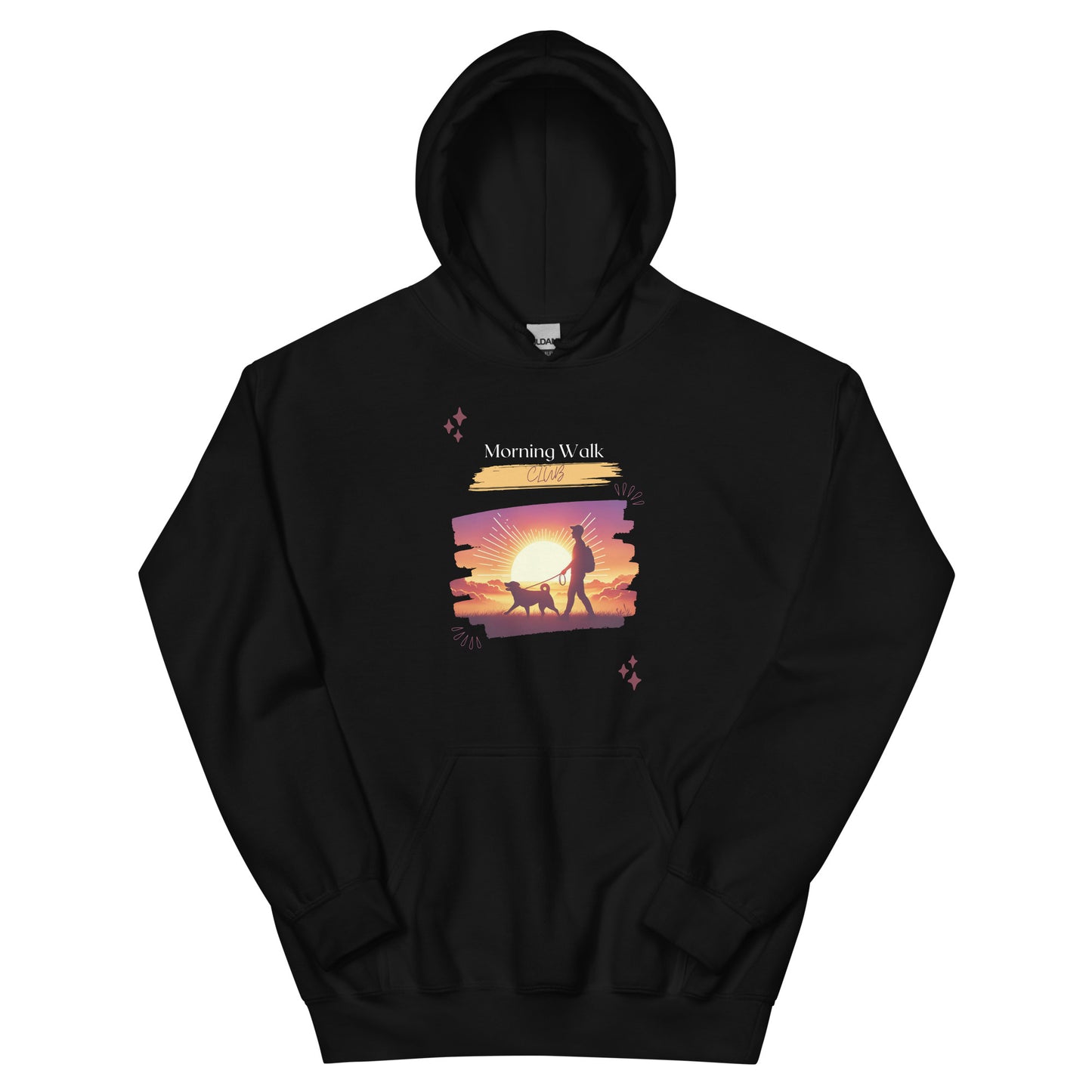 Unisex Morning Walk Club Hoodie