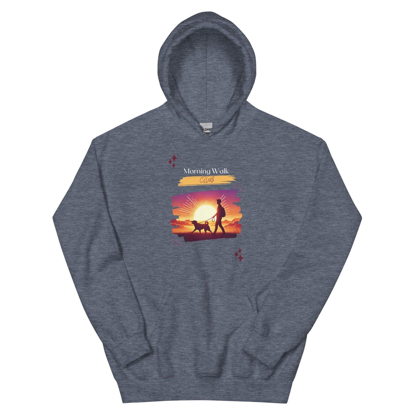 Unisex Morning Walk Club Hoodie