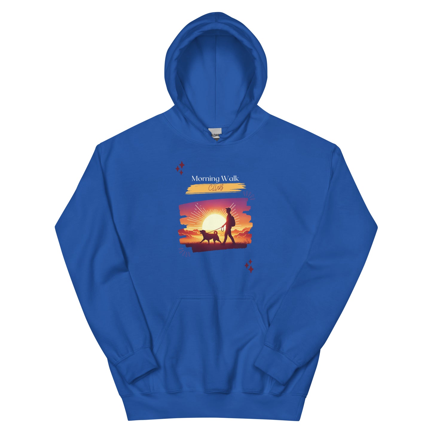 Unisex Morning Walk Club Hoodie