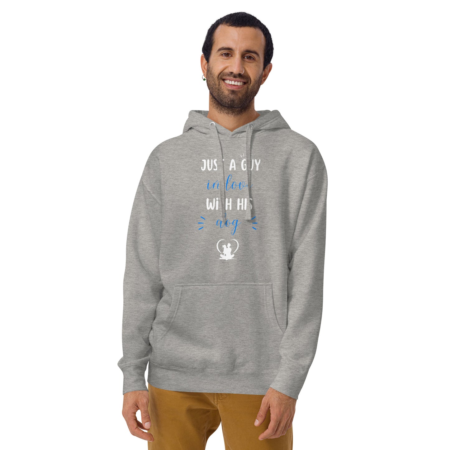 Just a Boy in Love with His Dog Hoodie