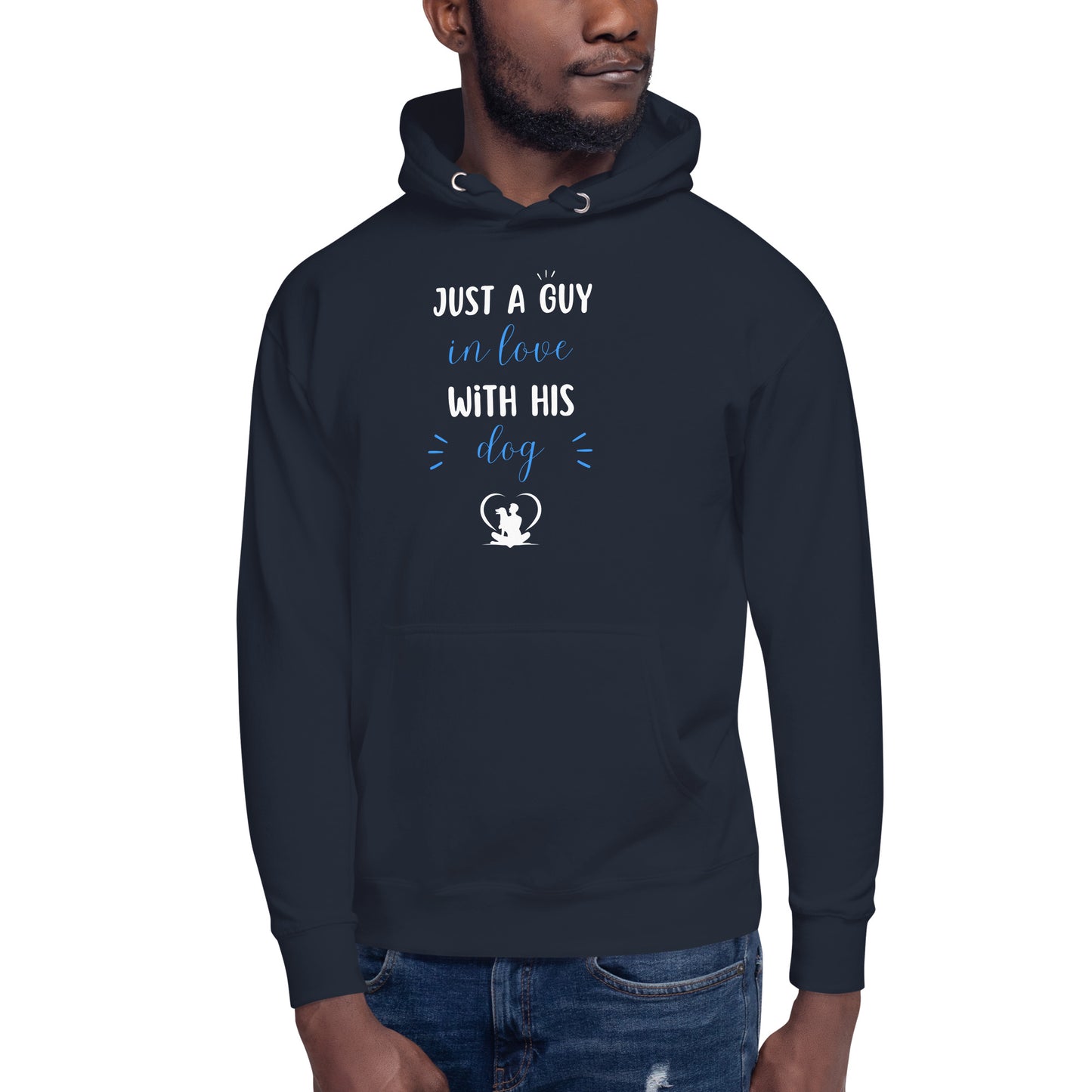 Just a Boy in Love with His Dog Hoodie