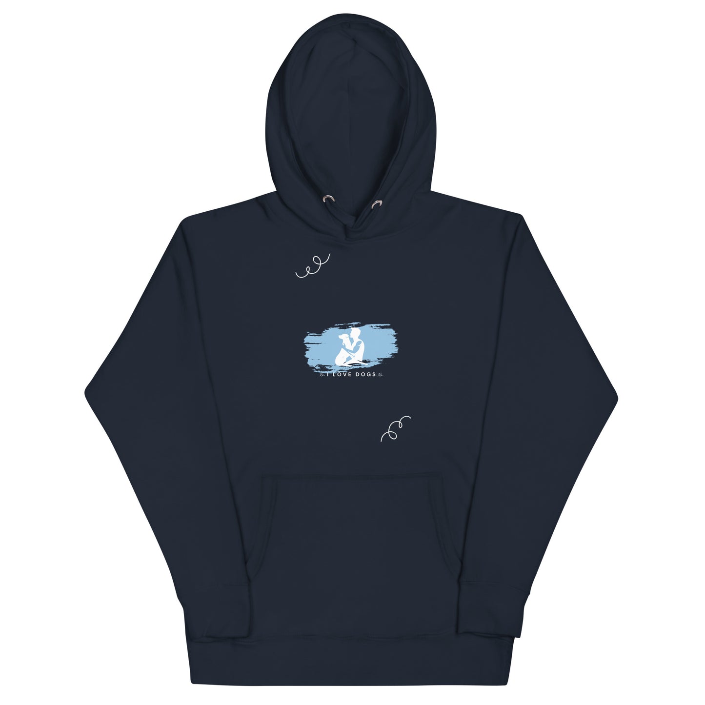 Unisex I Love Dogs Hoodie
