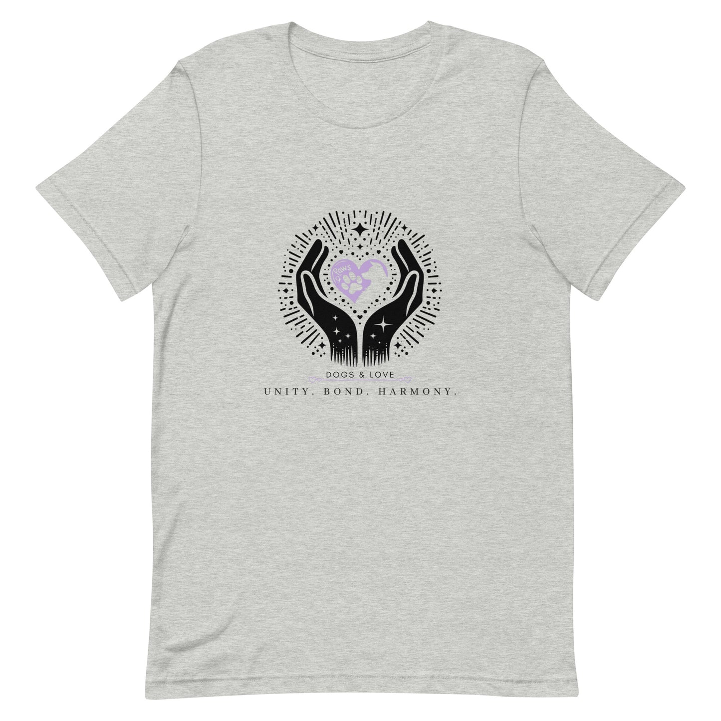 Unisex Dogs & Love: A Pawfect Bond t-shirt
