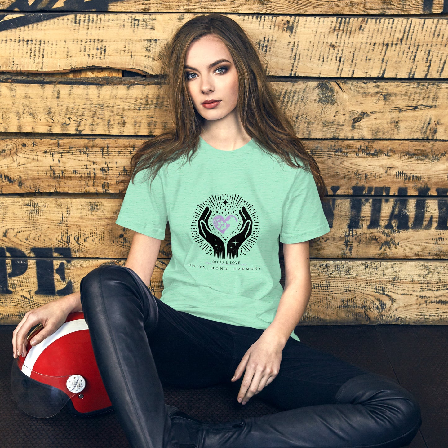 Unisex Dogs & Love: A Pawfect Bond t-shirt