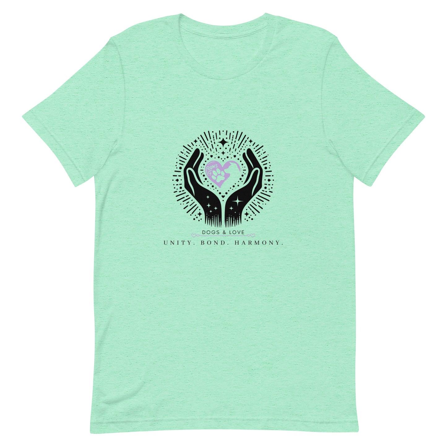 Unisex Dogs & Love: A Pawfect Bond t-shirt