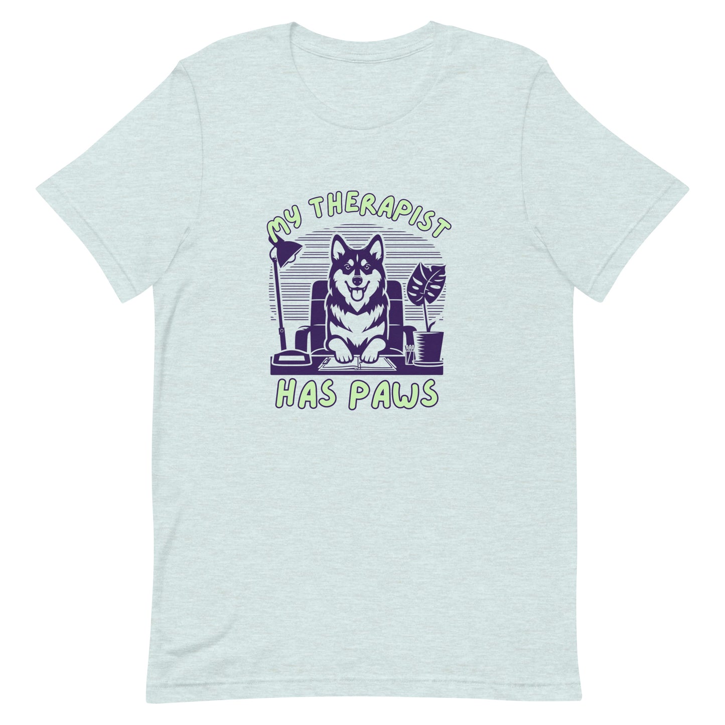 Unisex My Therapist Has Paws t-shirt