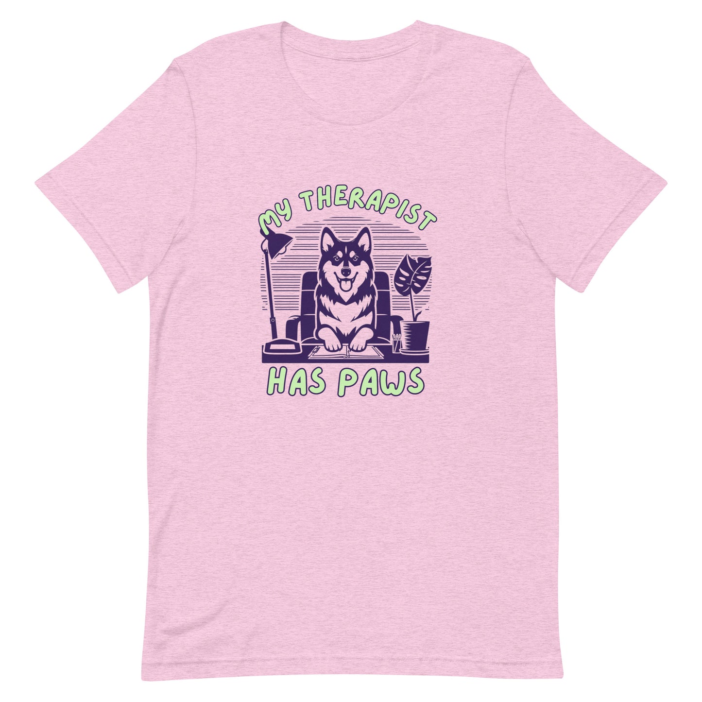 Unisex My Therapist Has Paws t-shirt