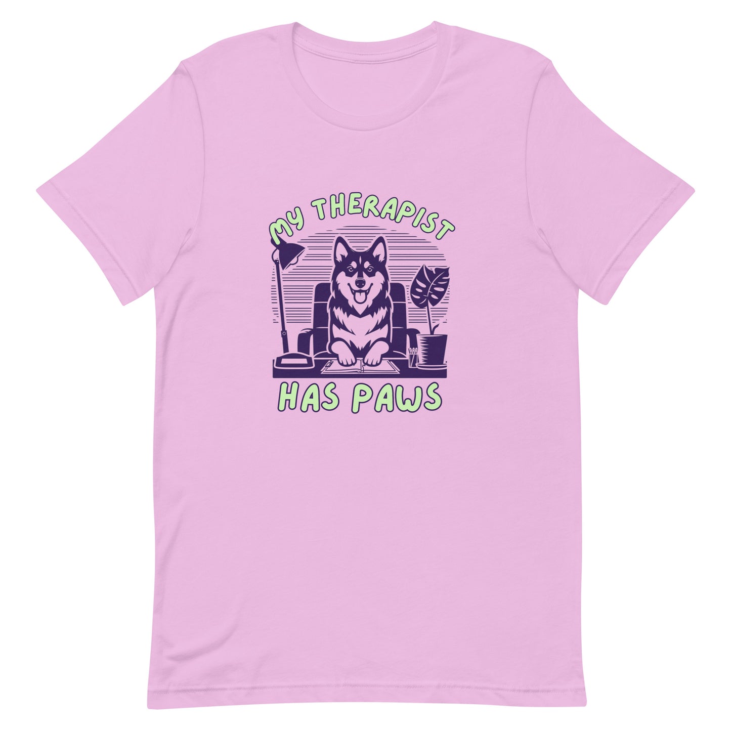 Unisex My Therapist Has Paws t-shirt