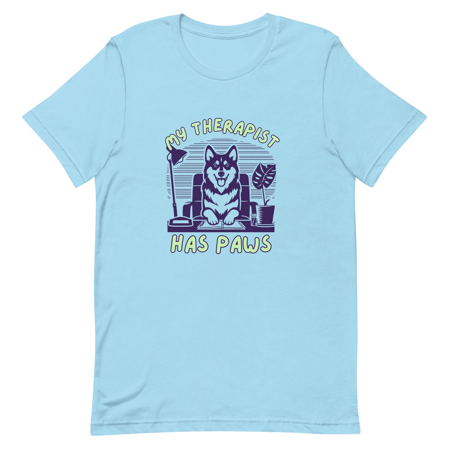 Unisex My Therapist Has Paws t-shirt