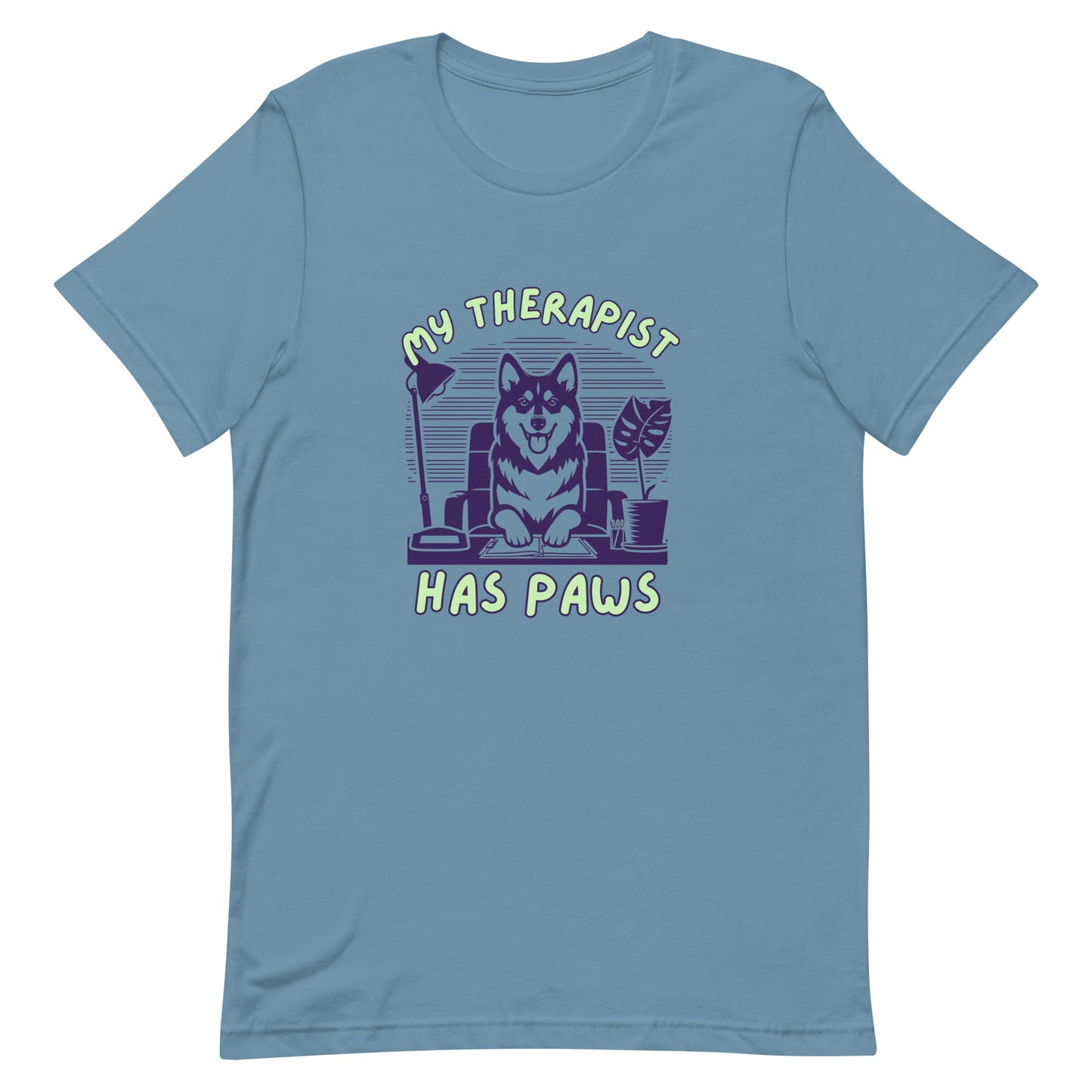 Unisex My Therapist Has Paws t-shirt