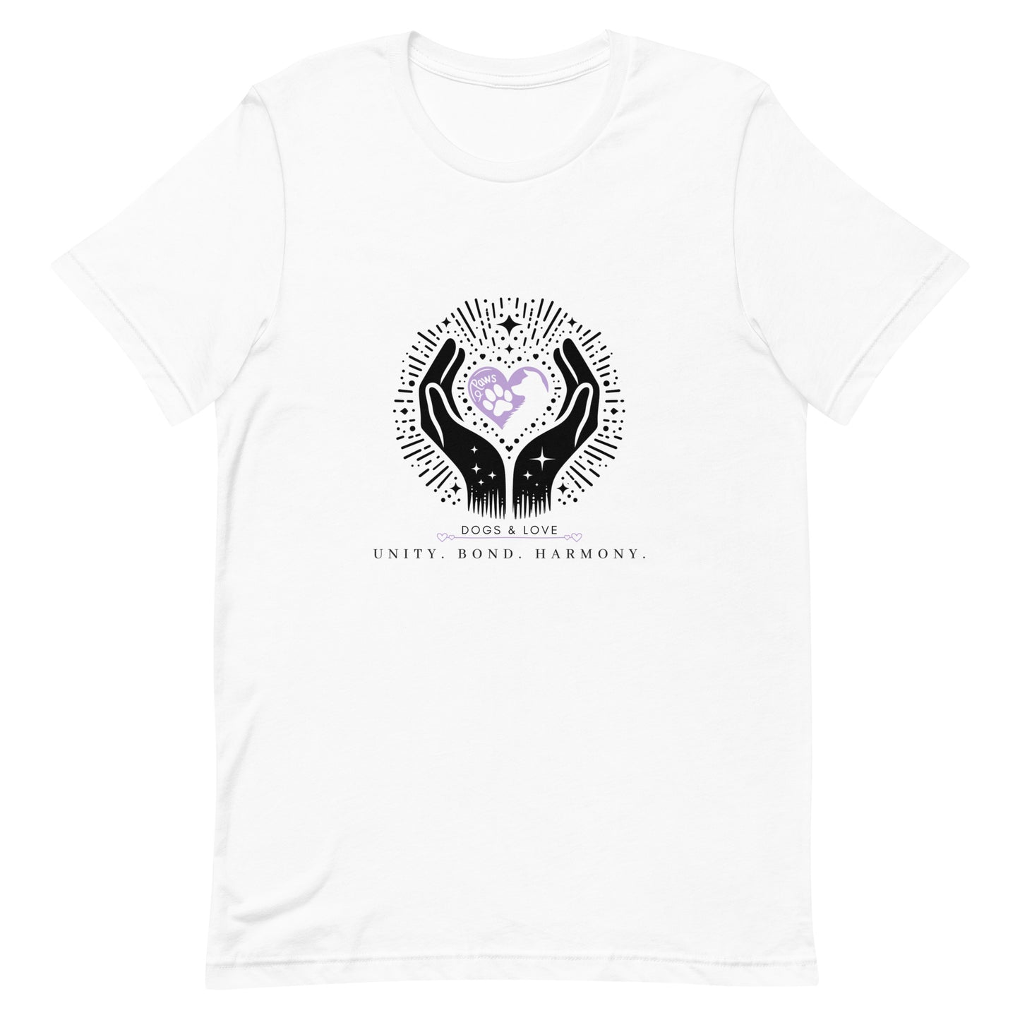 Unisex Dogs & Love: A Pawfect Bond t-shirt
