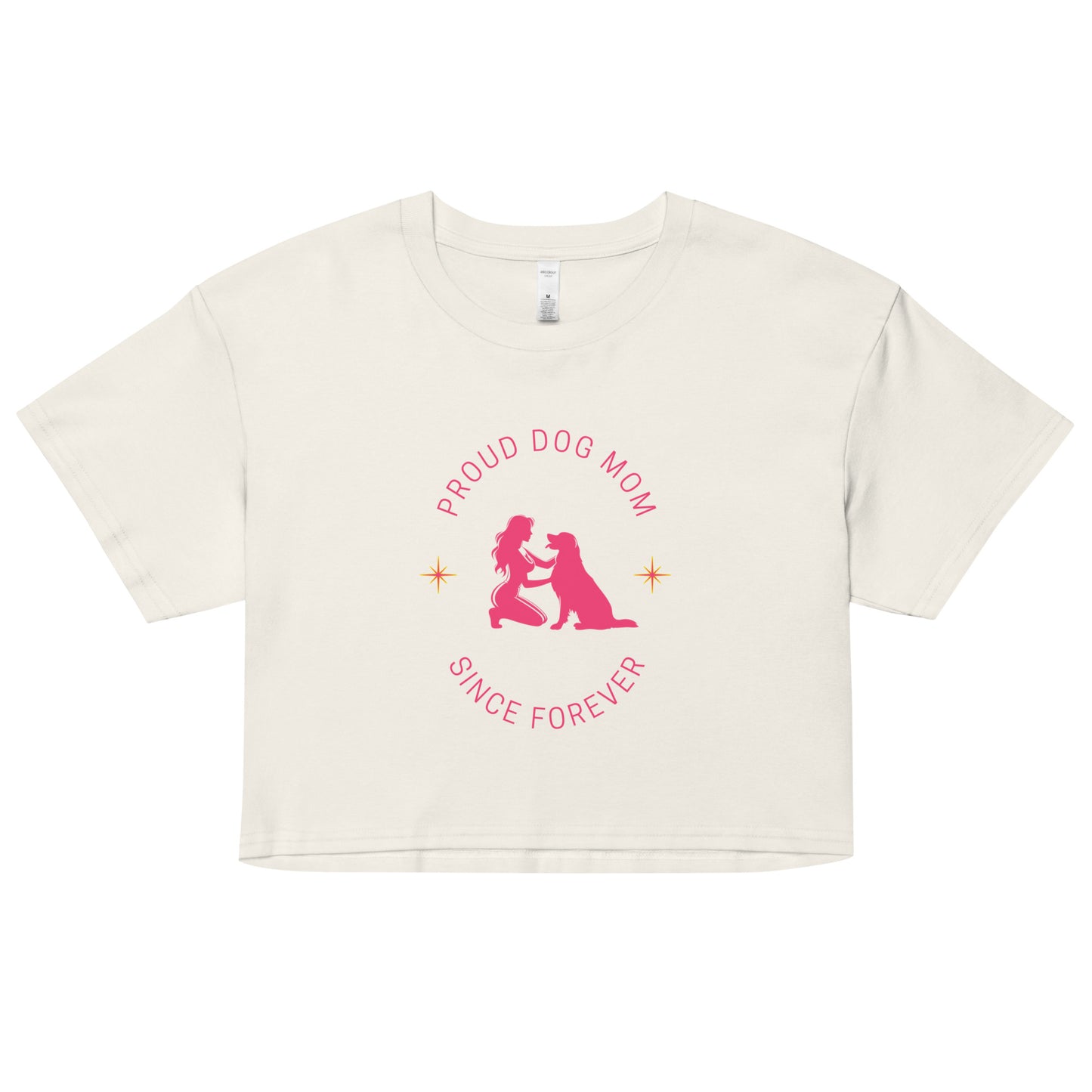 Proud Dog Mom Women’s crop top