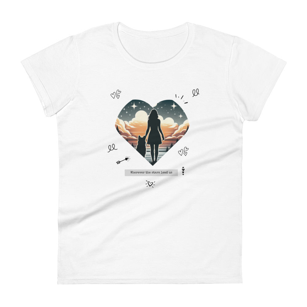 Wherever the Stars Lead Us Women's T-Shirt