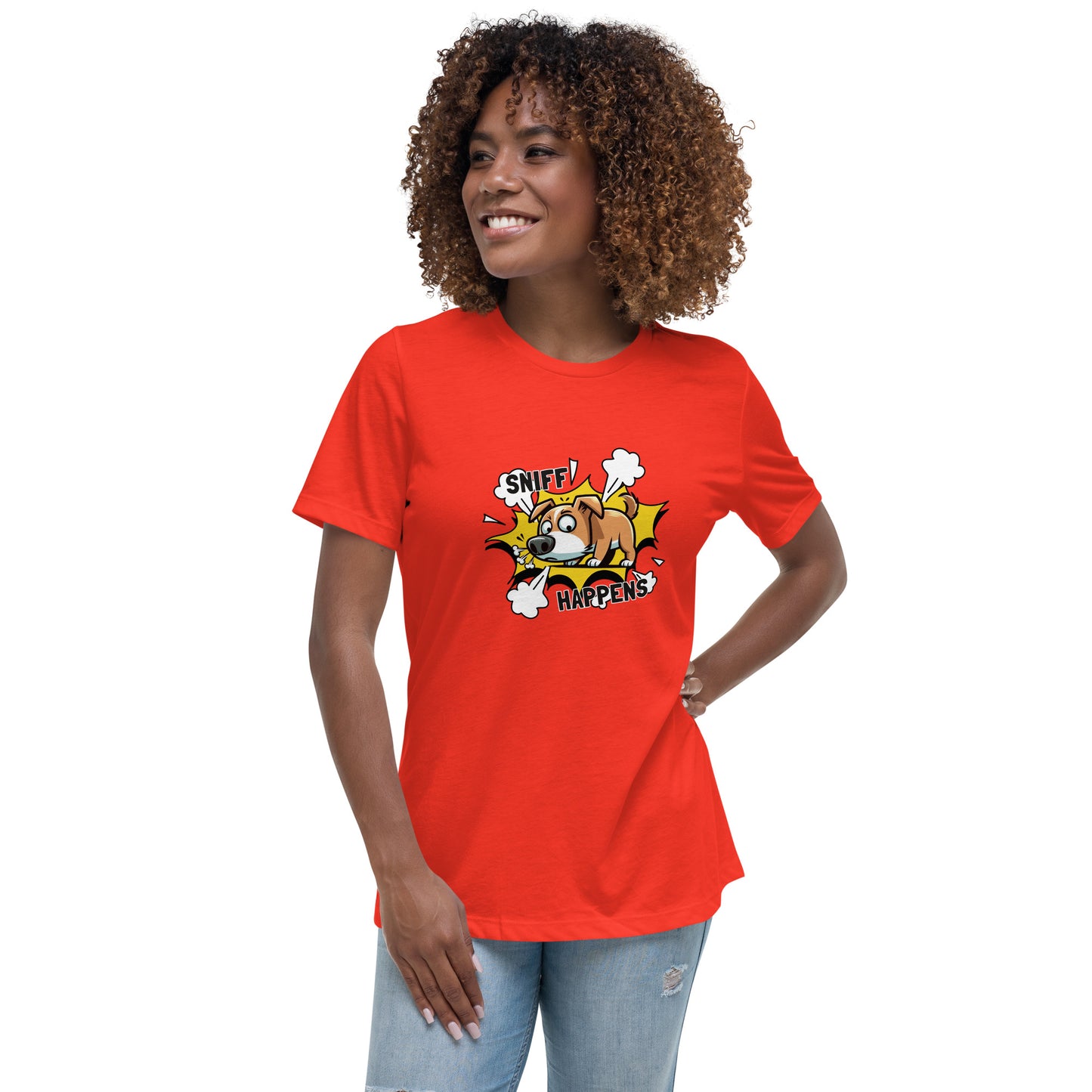 Sniff Happens Women's Relaxed T-Shirt