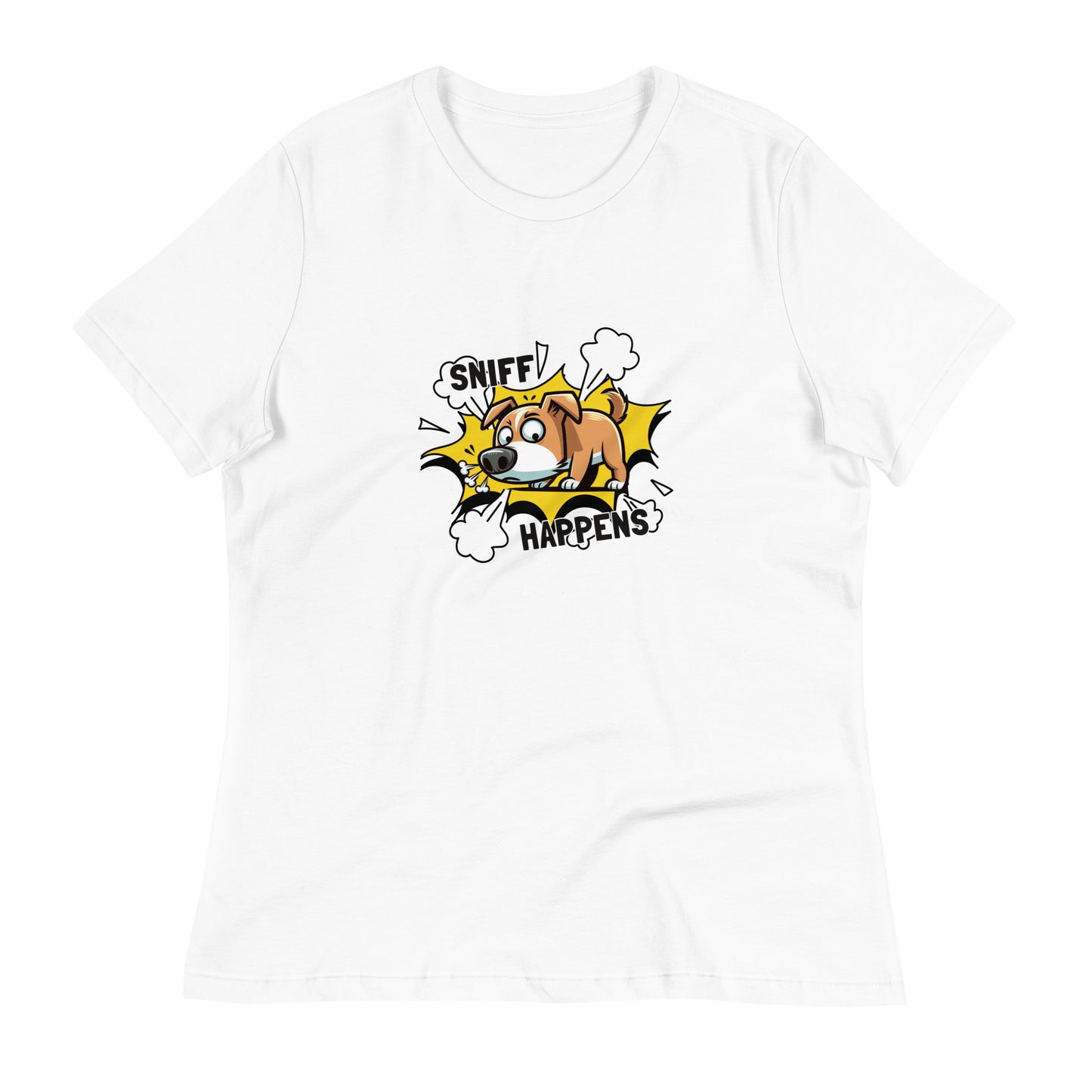 Camiseta relajada para mujer Sniff Happens
