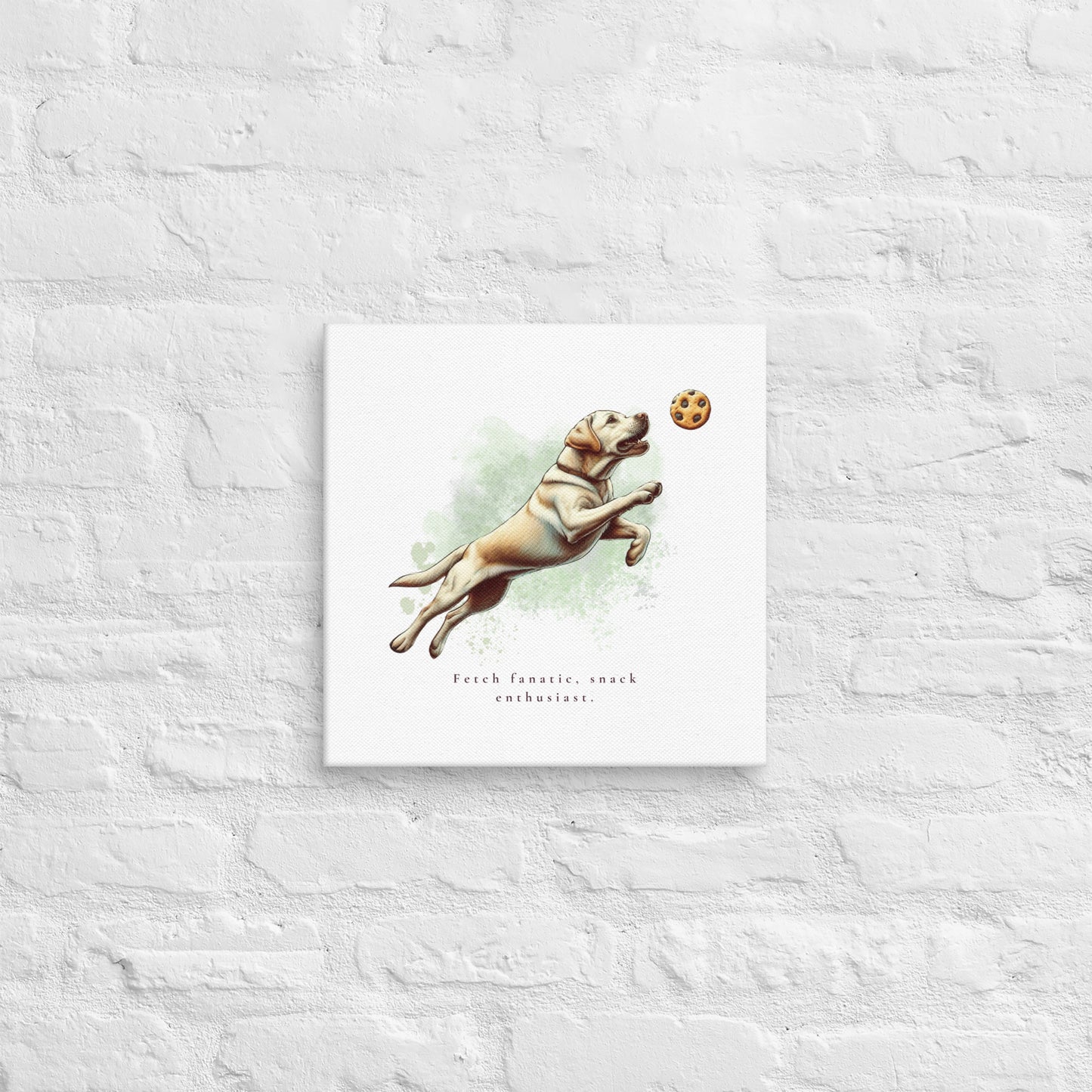 Labrador Fetch Fanatic Canvas