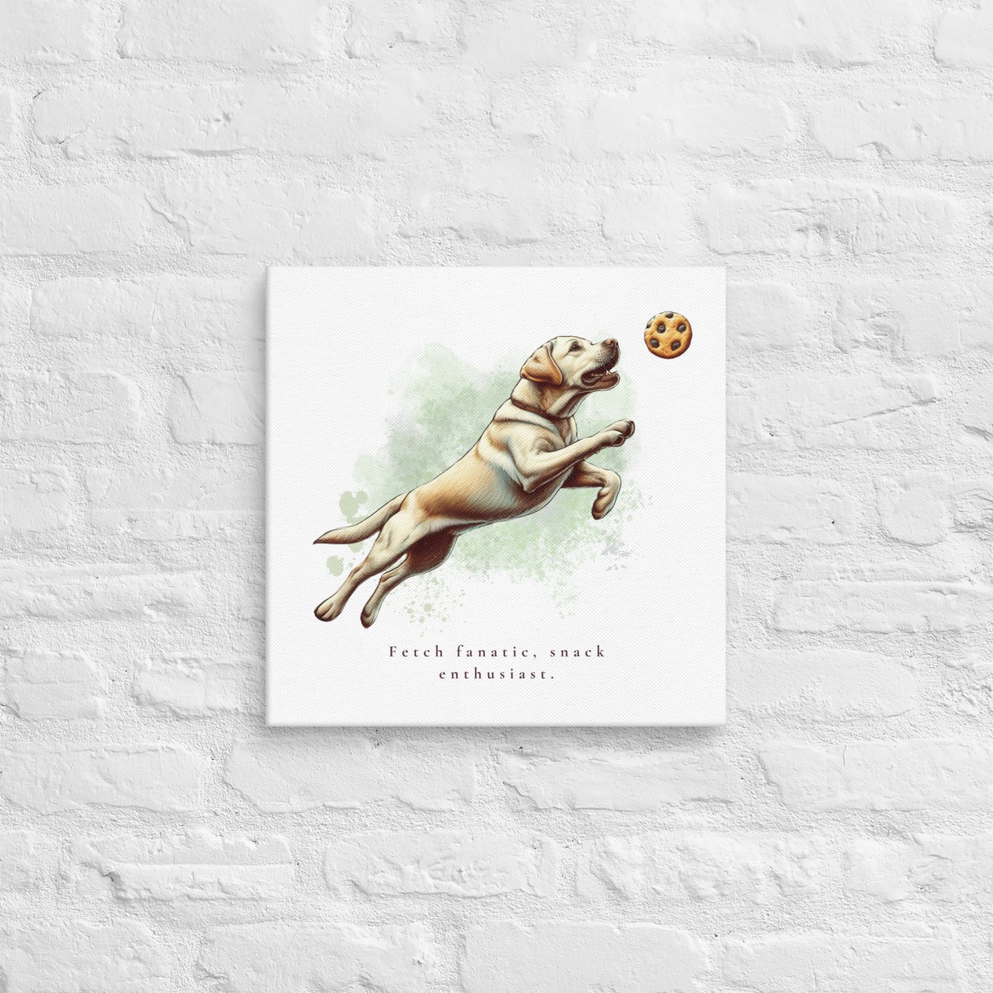 Labrador Fetch Fanatic Canvas