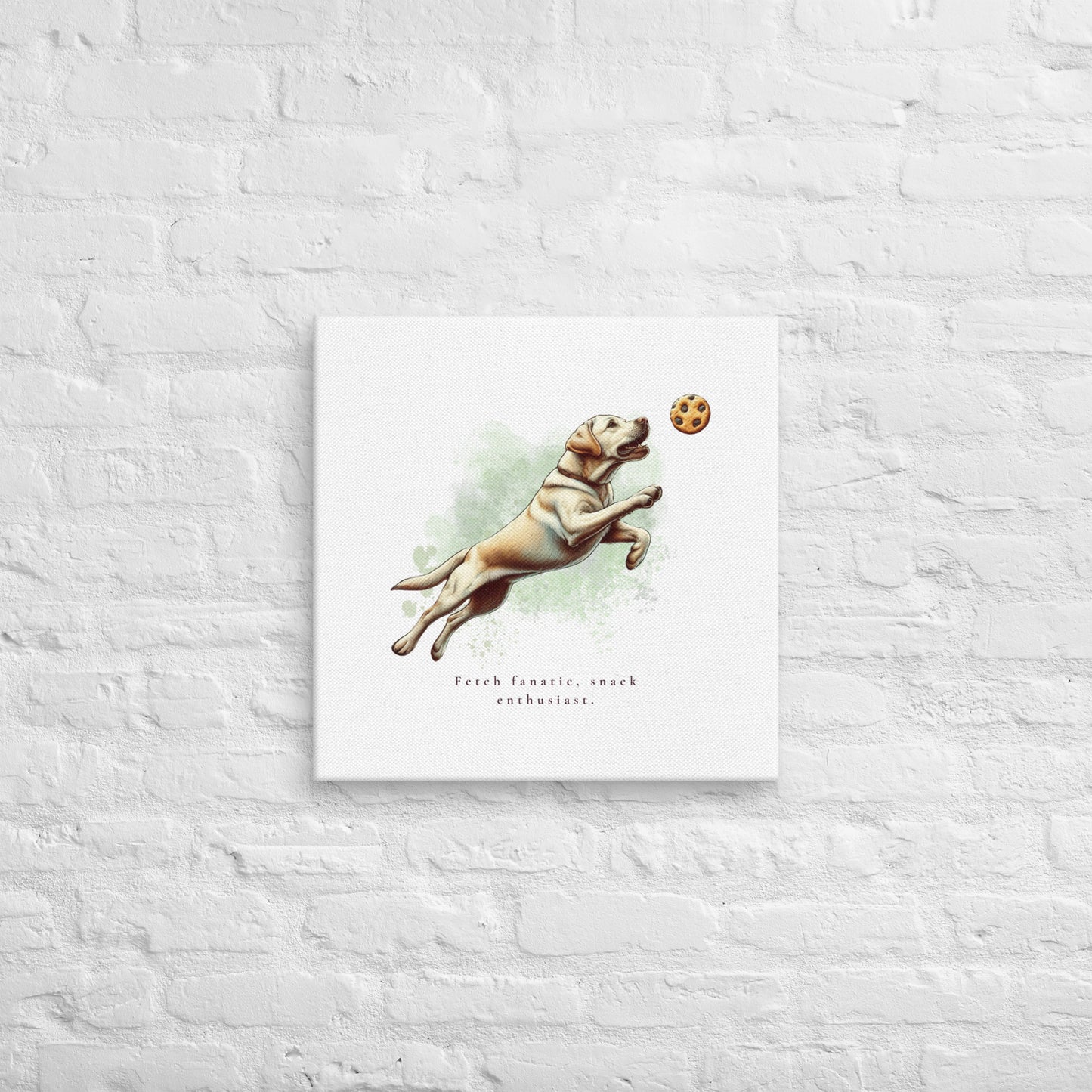 Labrador Fetch Fanatic Canvas