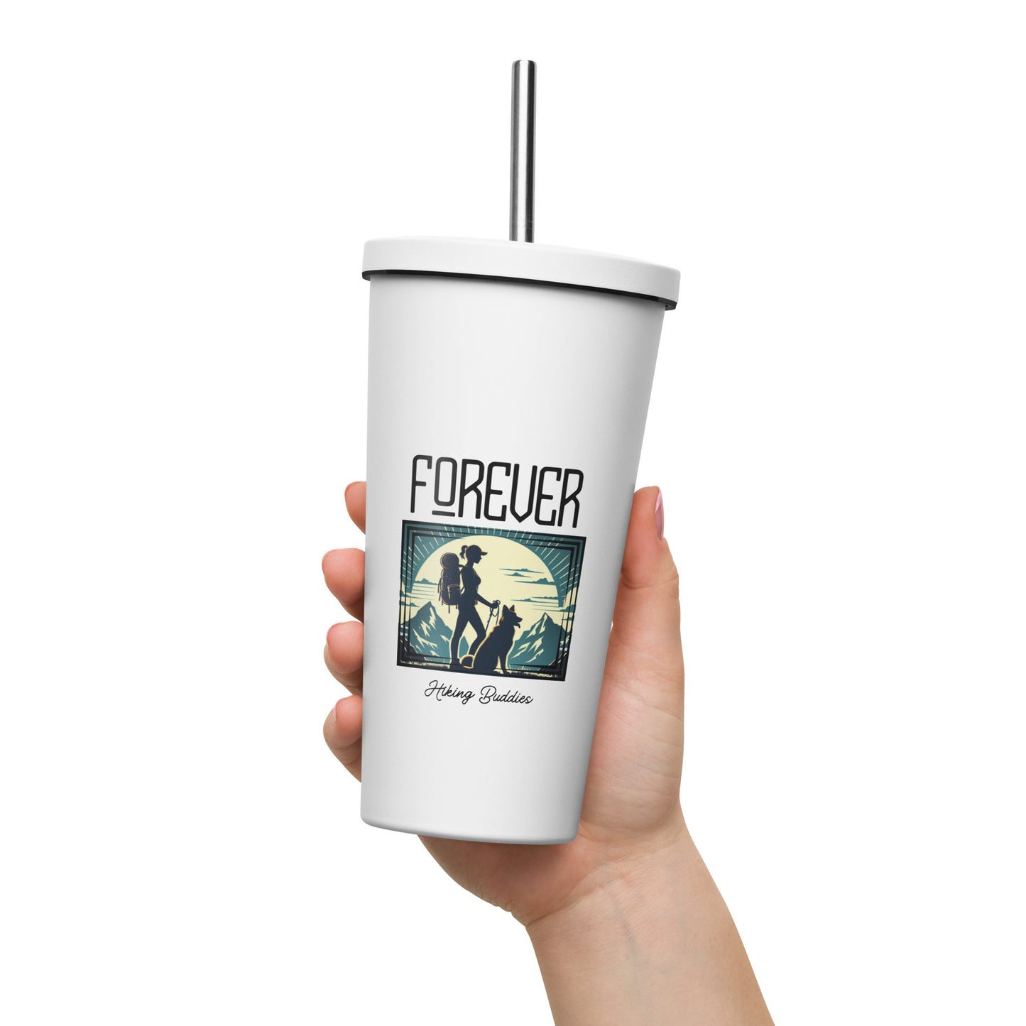 Forever Hiking Buddies Insulated Tumbler