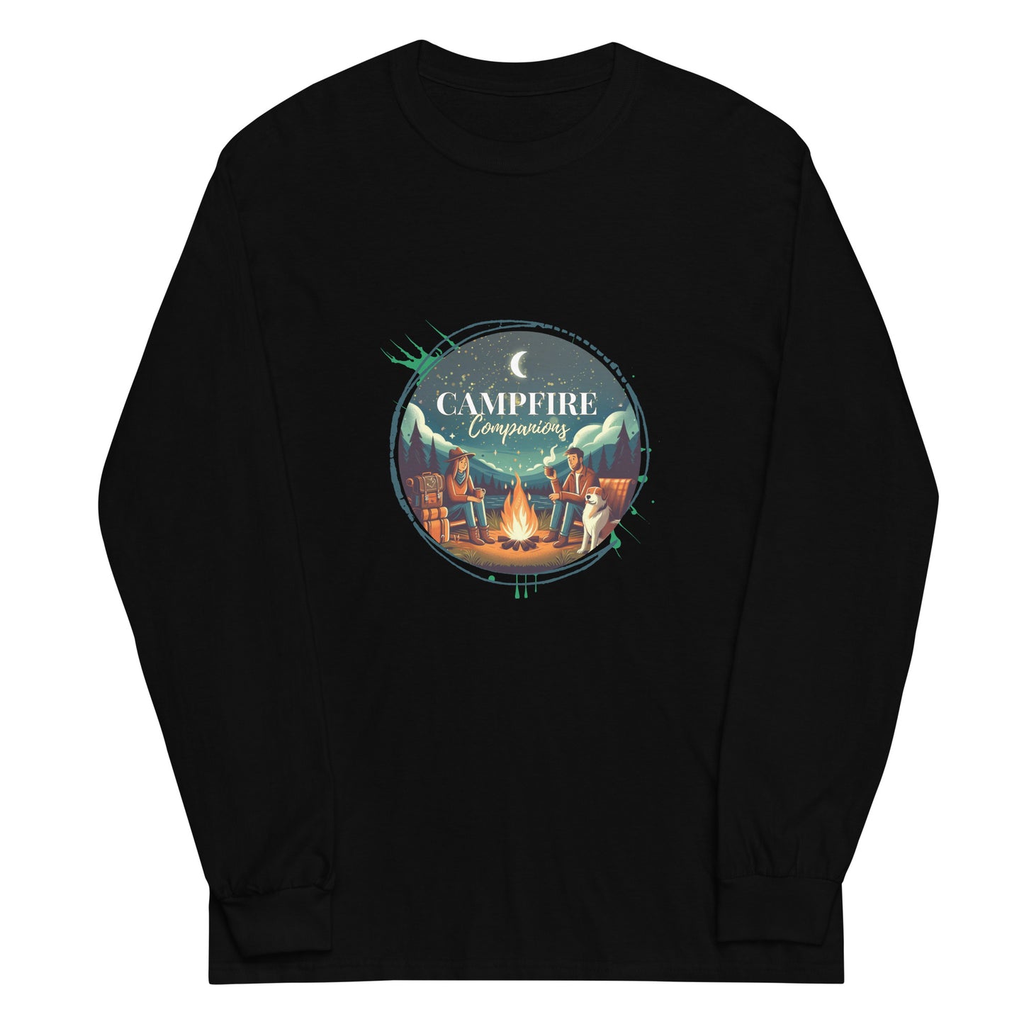 Campfire Companions Men’s Long Sleeve Shirt