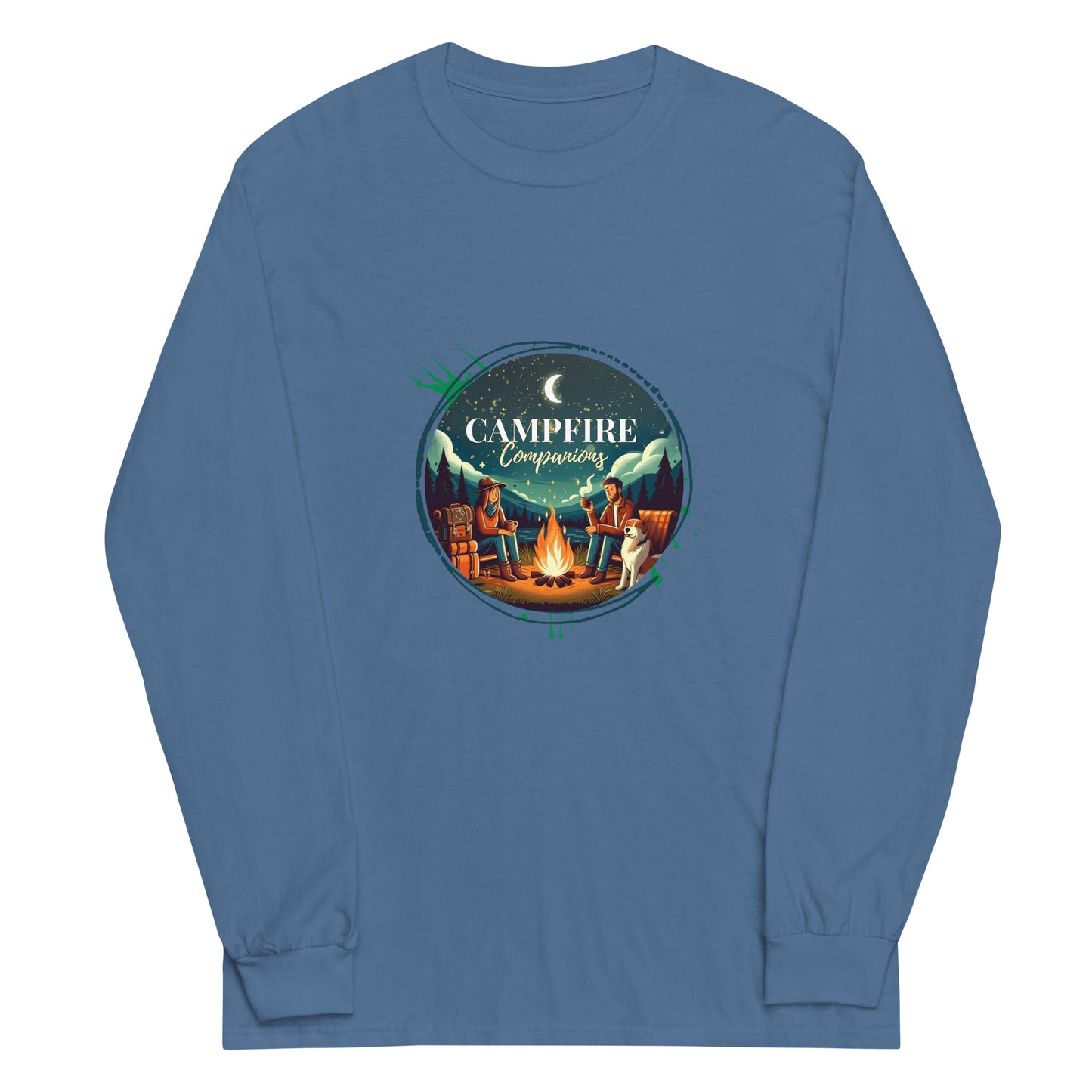 Campfire Companions Men’s Long Sleeve Shirt