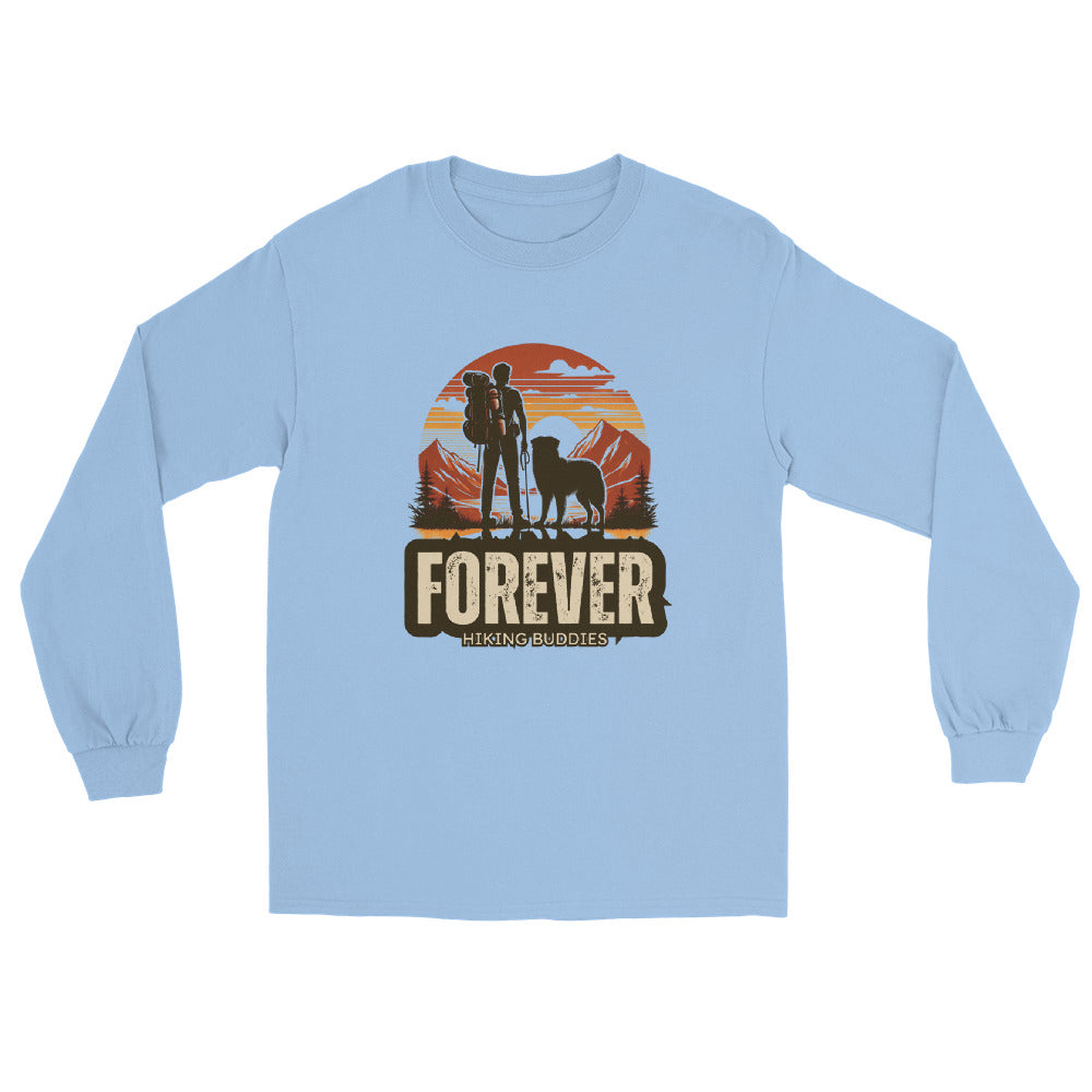 Forever Hiking Buddies Men’s Long Sleeve Shirt