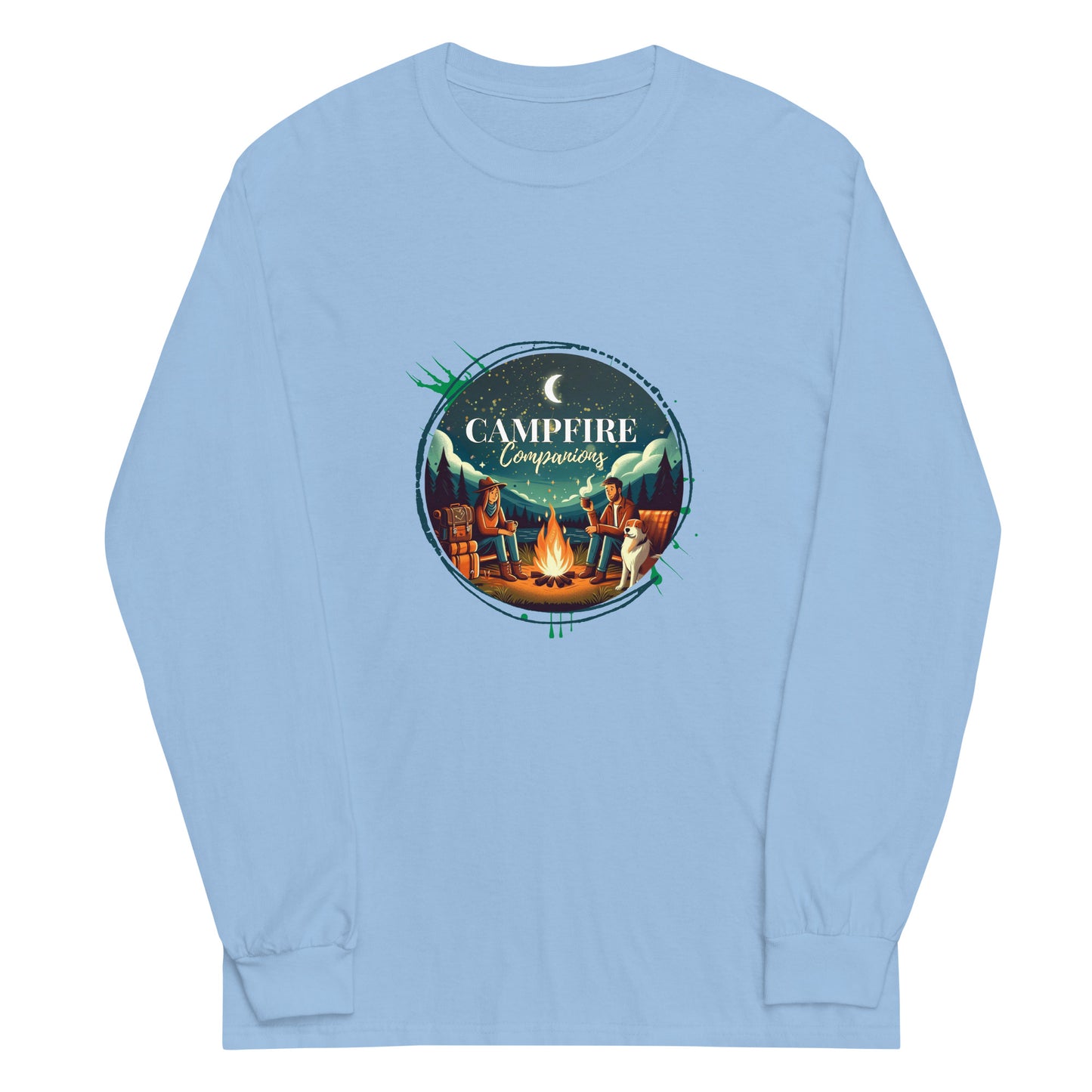 Campfire Companions Men’s Long Sleeve Shirt