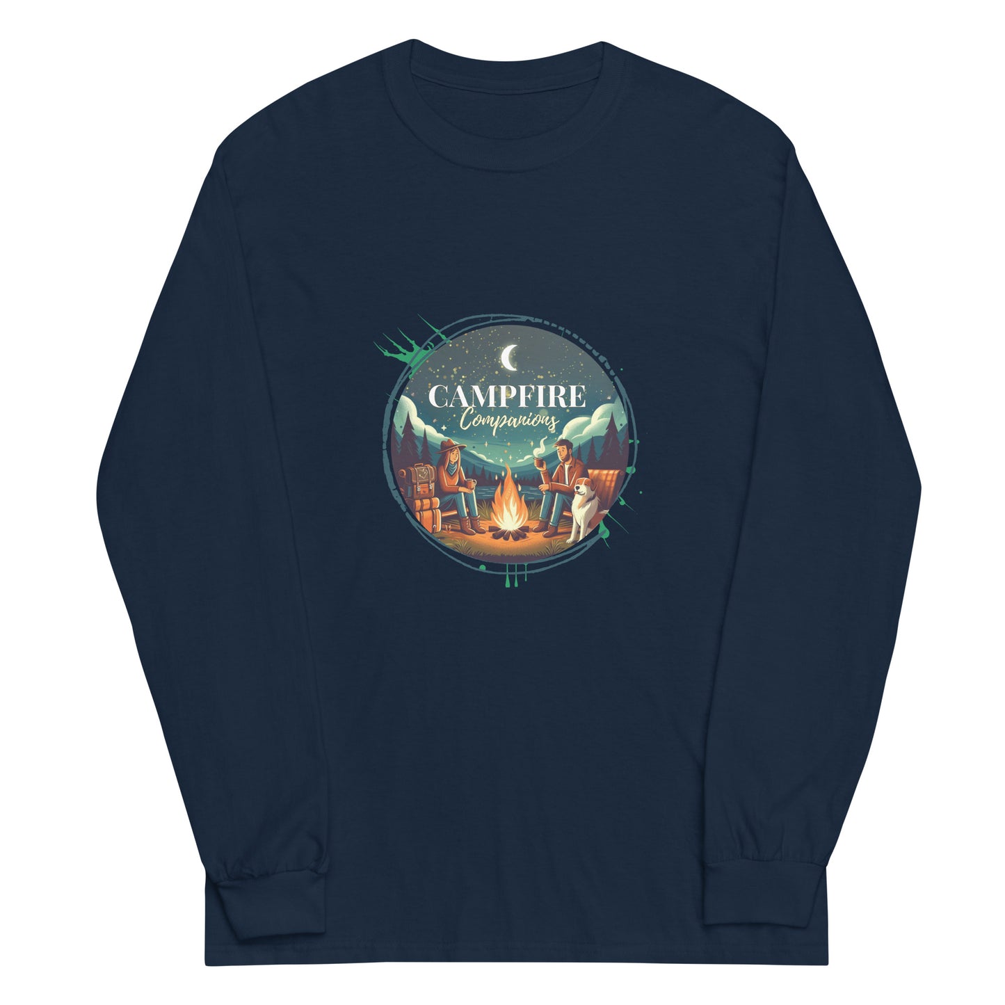 Campfire Companions Men’s Long Sleeve Shirt