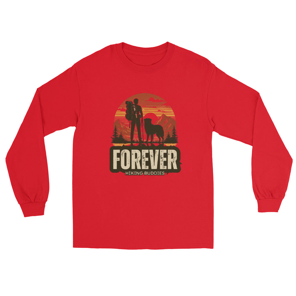 Forever Hiking Buddies Men’s Long Sleeve Shirt