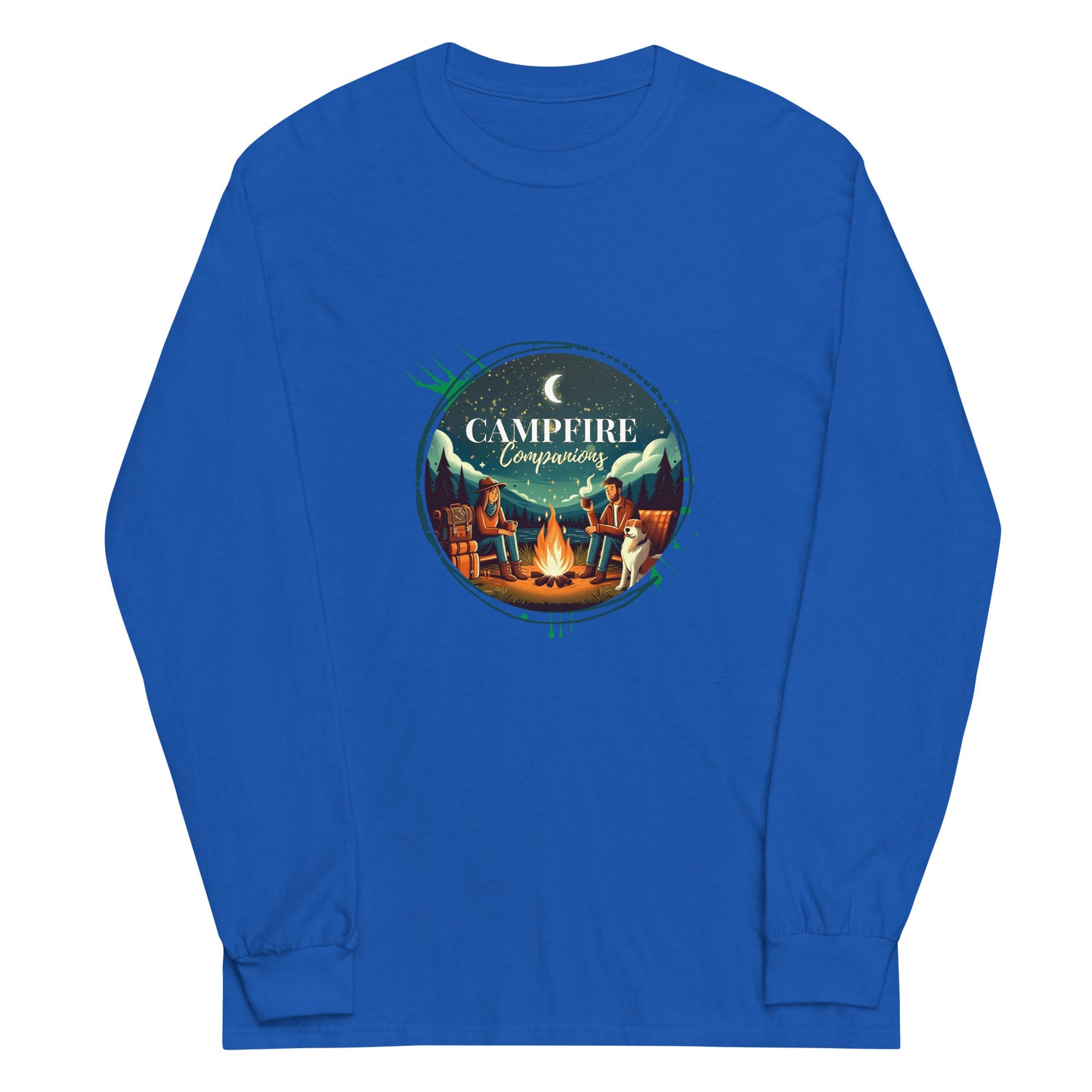 Campfire Companions Men’s Long Sleeve Shirt