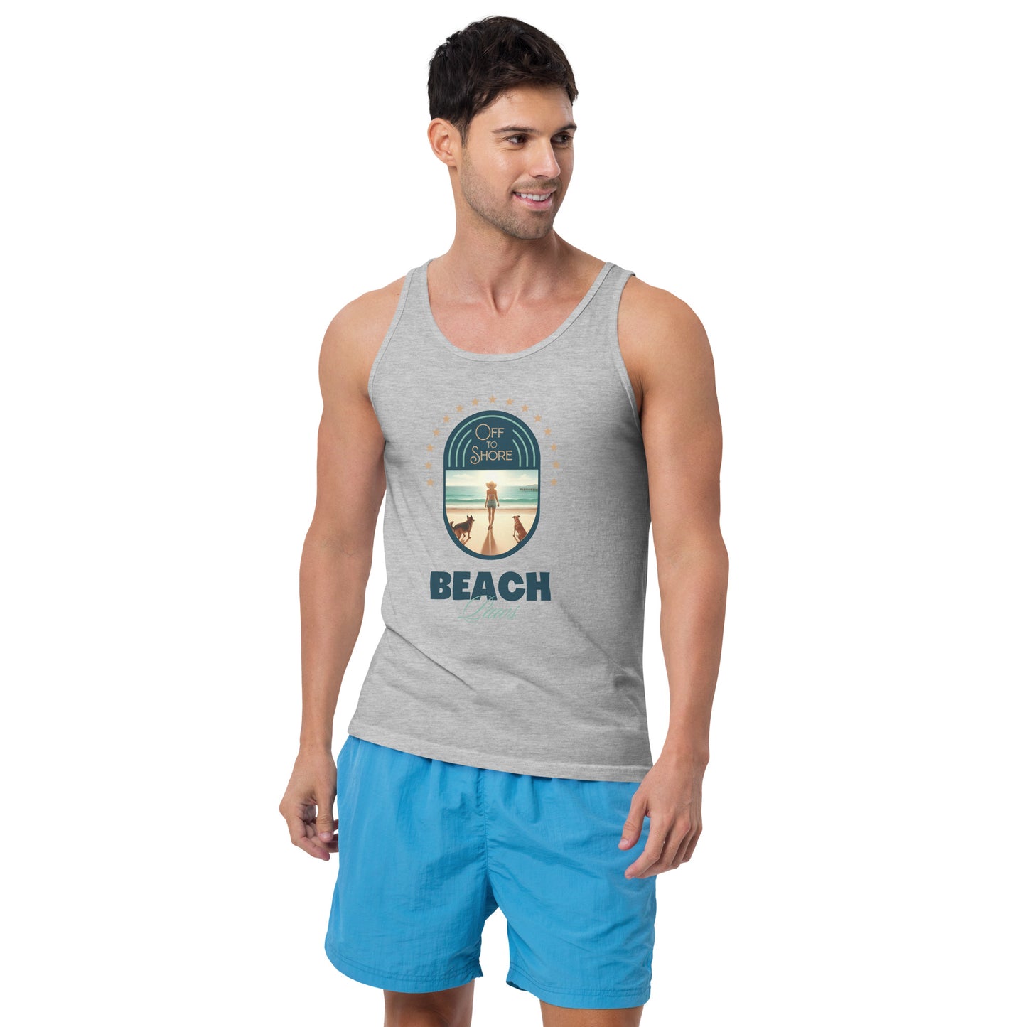 Beach Paws Men's Tank Top