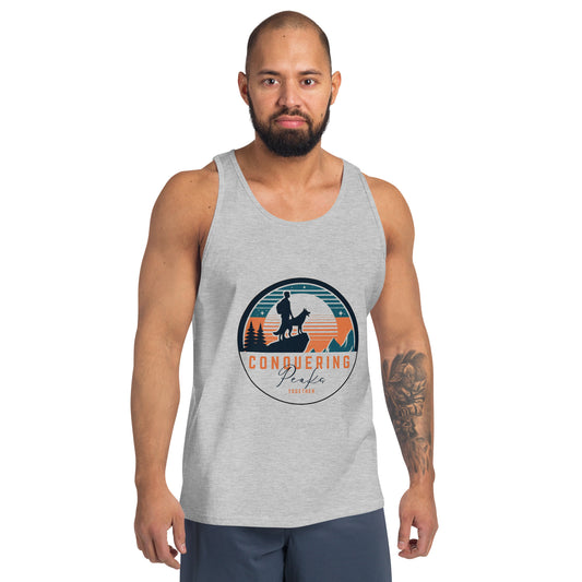 Conquering Peaks Together Men's Tank Top