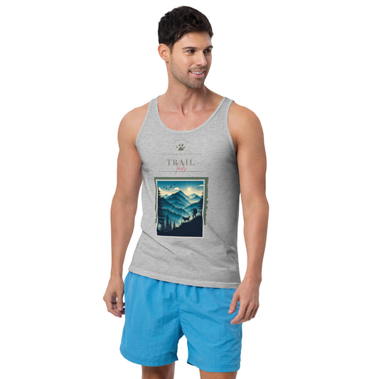 Trail Tails: Adventure Together Men’s Tank Top