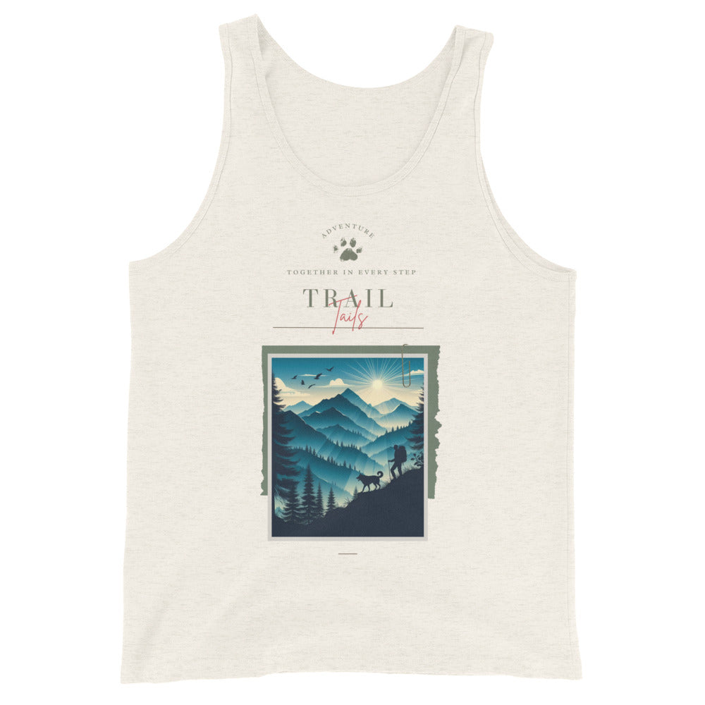 Trail Tails: Adventure Together Men’s Tank Top