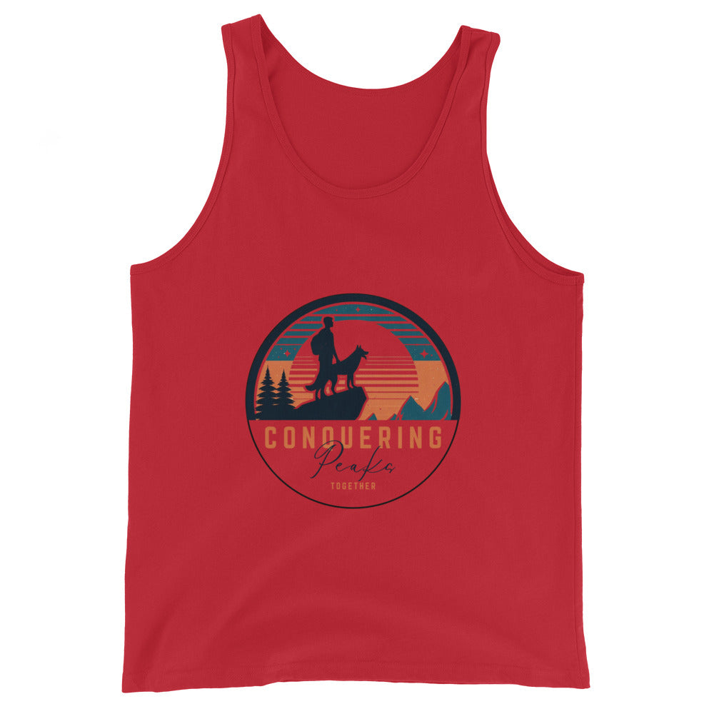 Conquering Peaks Together Men's Tank Top