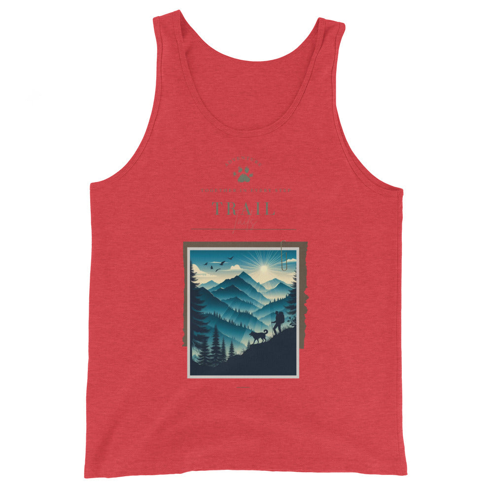 Trail Tails: Adventure Together Men’s Tank Top