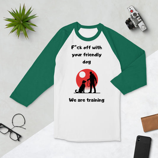 We are Training Boy - 3/4 sleeve raglan shirt